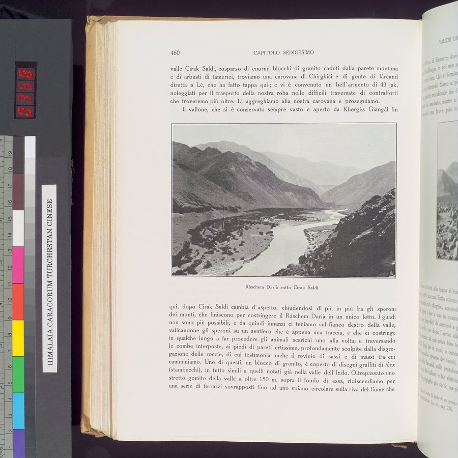 Storia della Spedizione Scientifica Italiana nel Himàlaia, Caracorùm e Turchestàn Cinese(1913-1914) : vol.1 / Page 540 (Color Image)