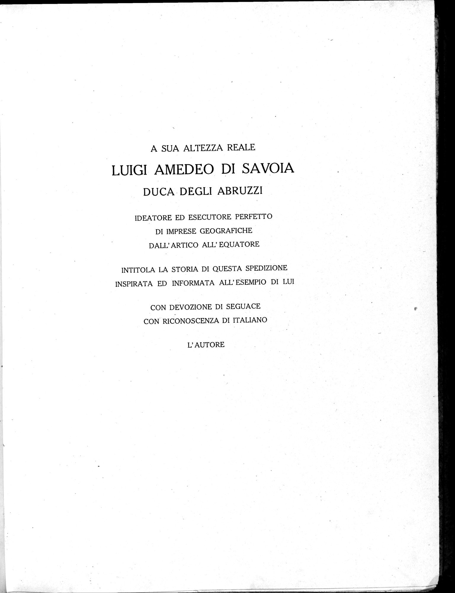 Storia della Spedizione Scientifica Italiana nel Himàlaia, Caracorùm e Turchestàn Cinese(1913-1914) : vol.1 / 11 ページ（白黒高解像度画像）