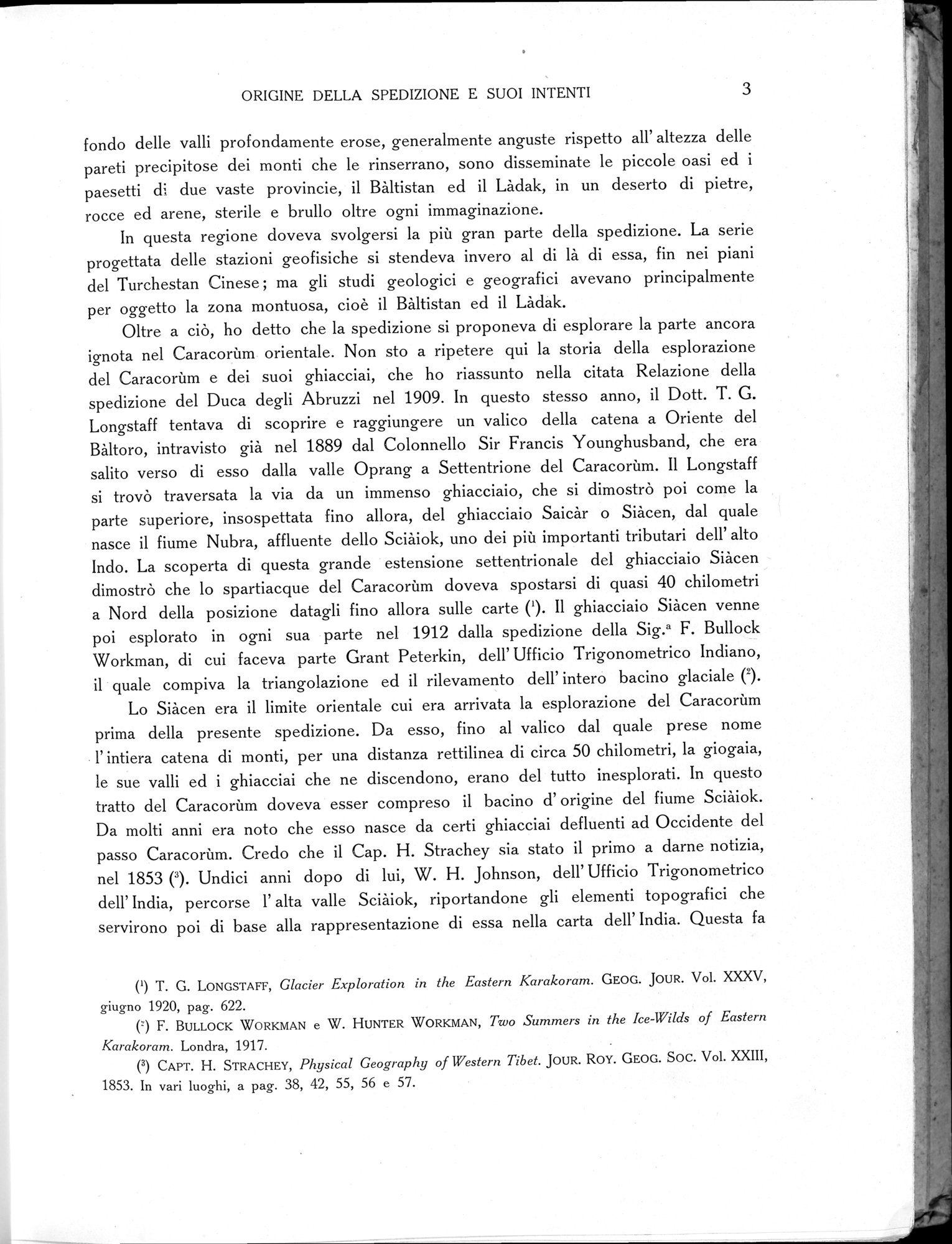 Storia della Spedizione Scientifica Italiana nel Himàlaia, Caracorùm e Turchestàn Cinese(1913-1914) : vol.1 / Page 25 (Grayscale High Resolution Image)