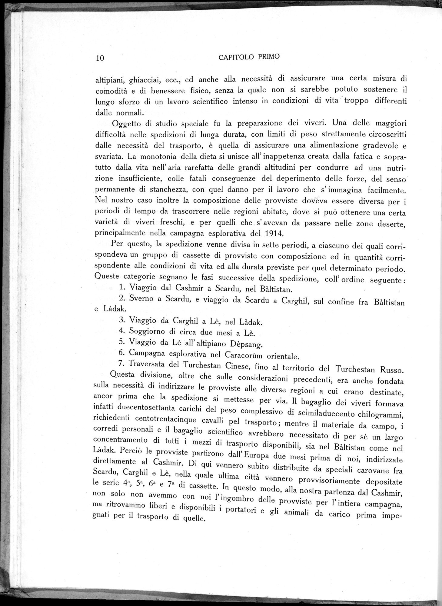 Storia della Spedizione Scientifica Italiana nel Himàlaia, Caracorùm e Turchestàn Cinese(1913-1914) : vol.1 / Page 32 (Grayscale High Resolution Image)