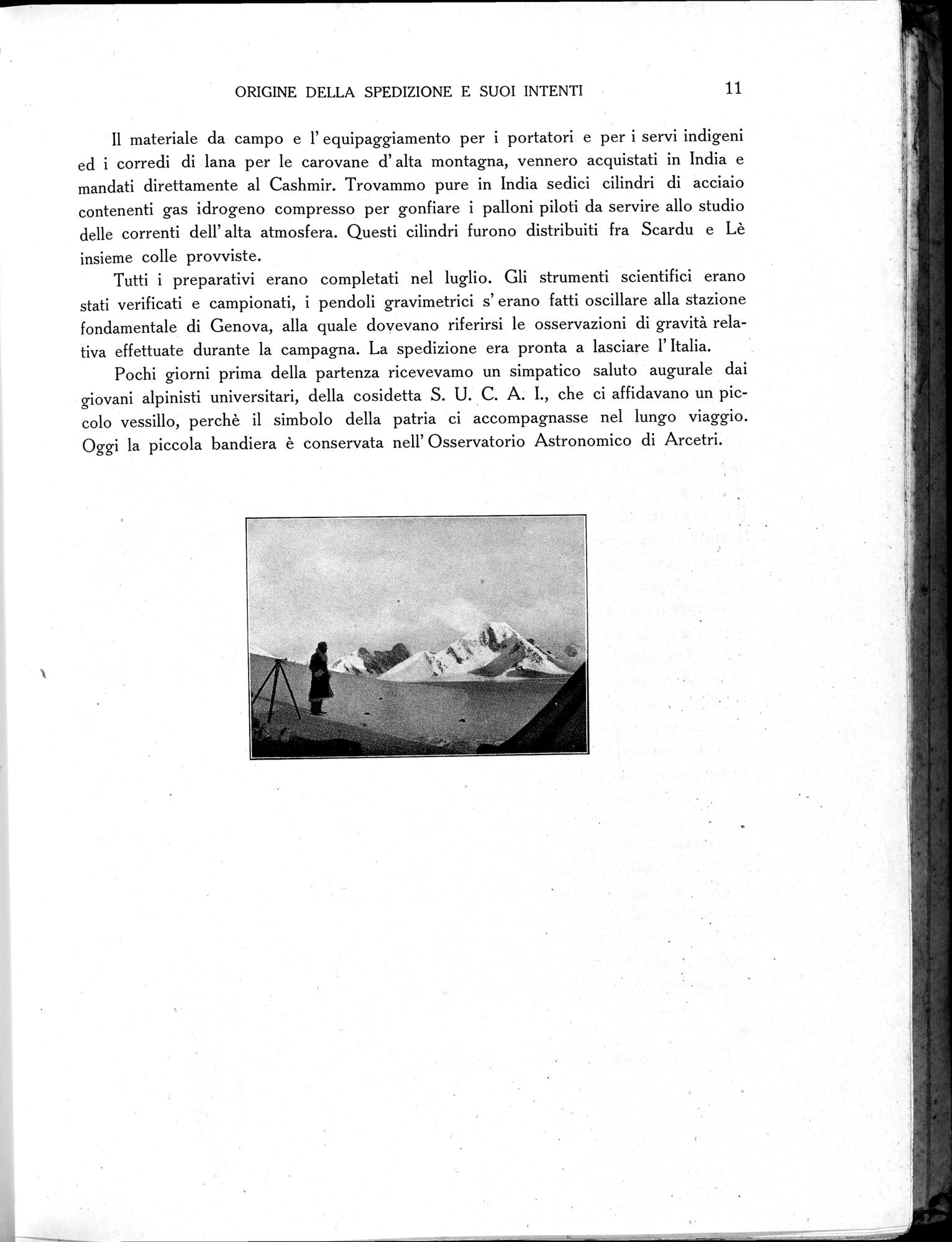 Storia della Spedizione Scientifica Italiana nel Himàlaia, Caracorùm e Turchestàn Cinese(1913-1914) : vol.1 / 33 ページ（白黒高解像度画像）