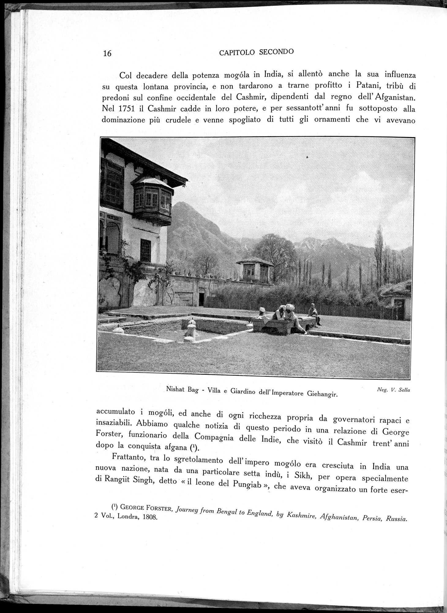 Storia della Spedizione Scientifica Italiana nel Himàlaia, Caracorùm e Turchestàn Cinese(1913-1914) : vol.1 / 38 ページ（白黒高解像度画像）