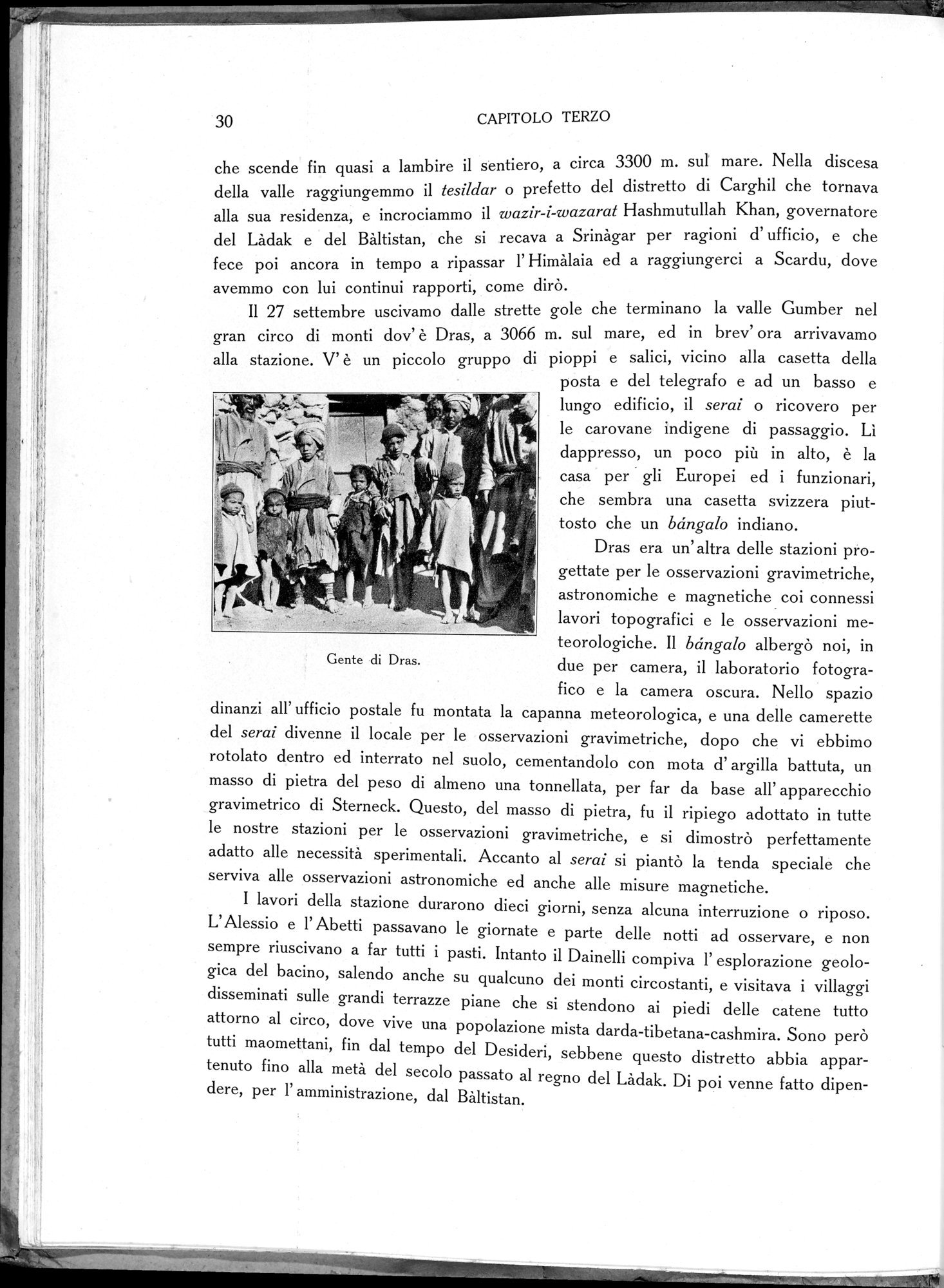 Storia della Spedizione Scientifica Italiana nel Himàlaia, Caracorùm e Turchestàn Cinese(1913-1914) : vol.1 / Page 52 (Grayscale High Resolution Image)