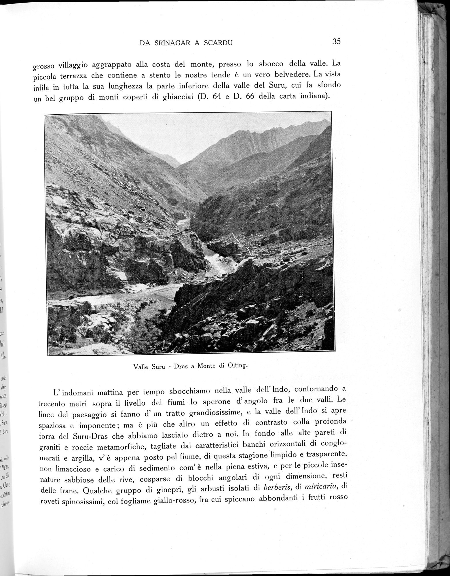 Storia della Spedizione Scientifica Italiana nel Himàlaia, Caracorùm e Turchestàn Cinese(1913-1914) : vol.1 / 57 ページ（白黒高解像度画像）