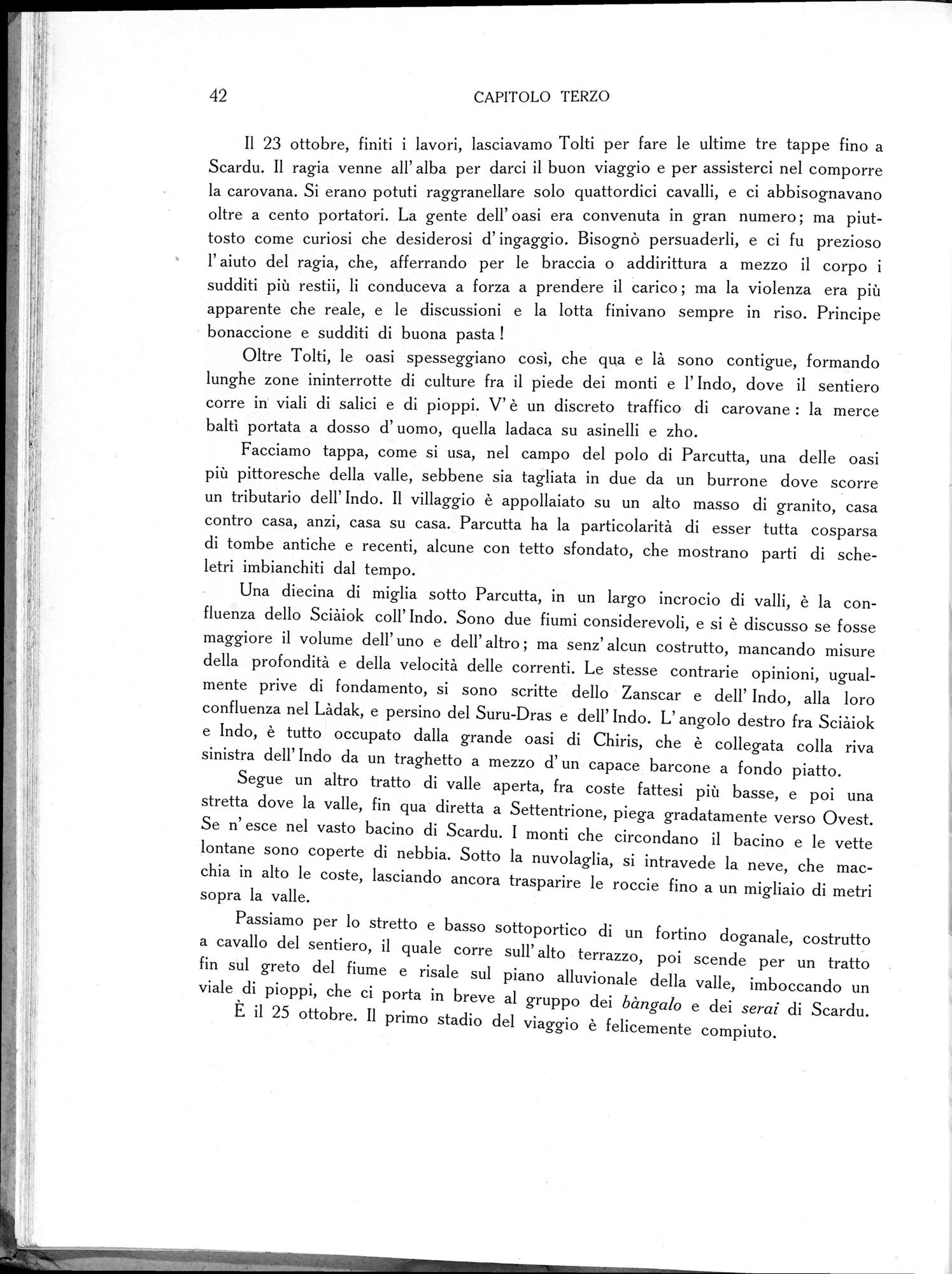 Storia della Spedizione Scientifica Italiana nel Himàlaia, Caracorùm e Turchestàn Cinese(1913-1914) : vol.1 / Page 64 (Grayscale High Resolution Image)