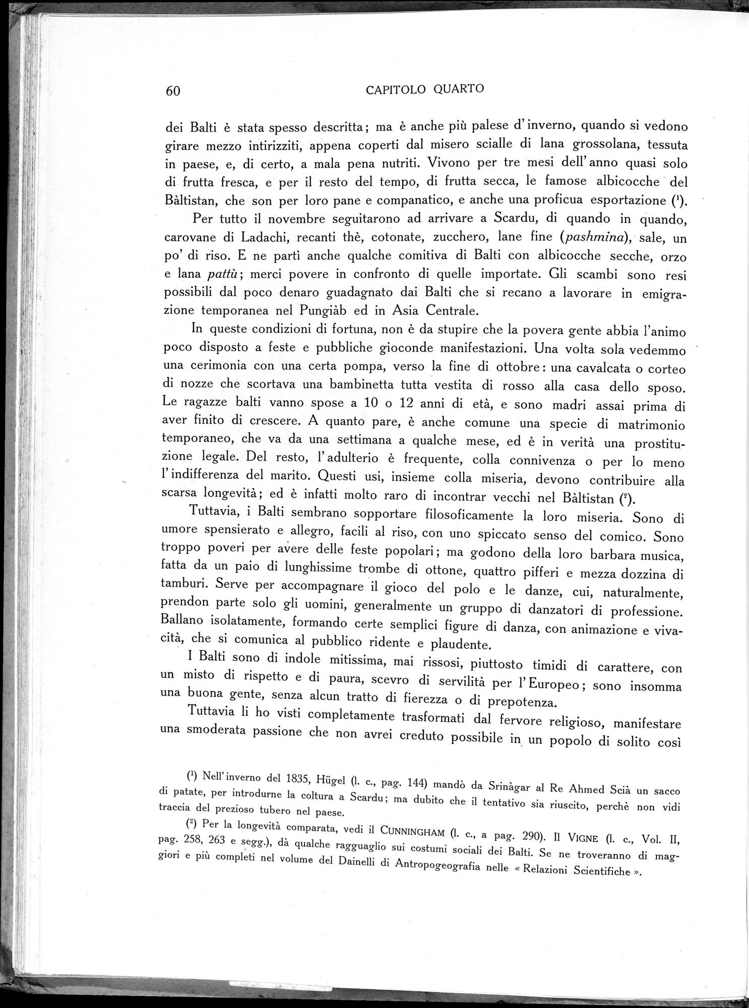 Storia della Spedizione Scientifica Italiana nel Himàlaia, Caracorùm e Turchestàn Cinese(1913-1914) : vol.1 / Page 86 (Grayscale High Resolution Image)