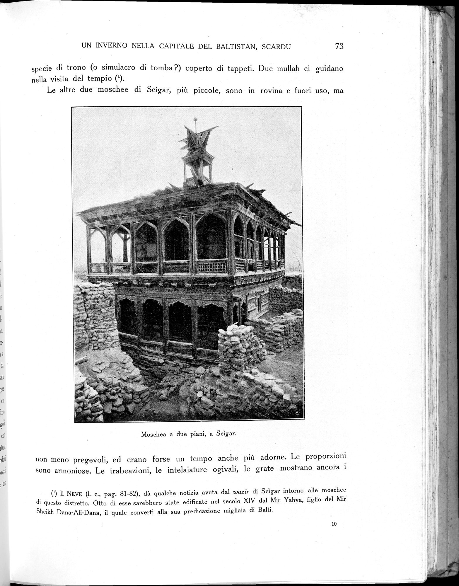 Storia della Spedizione Scientifica Italiana nel Himàlaia, Caracorùm e Turchestàn Cinese(1913-1914) : vol.1 / Page 101 (Grayscale High Resolution Image)