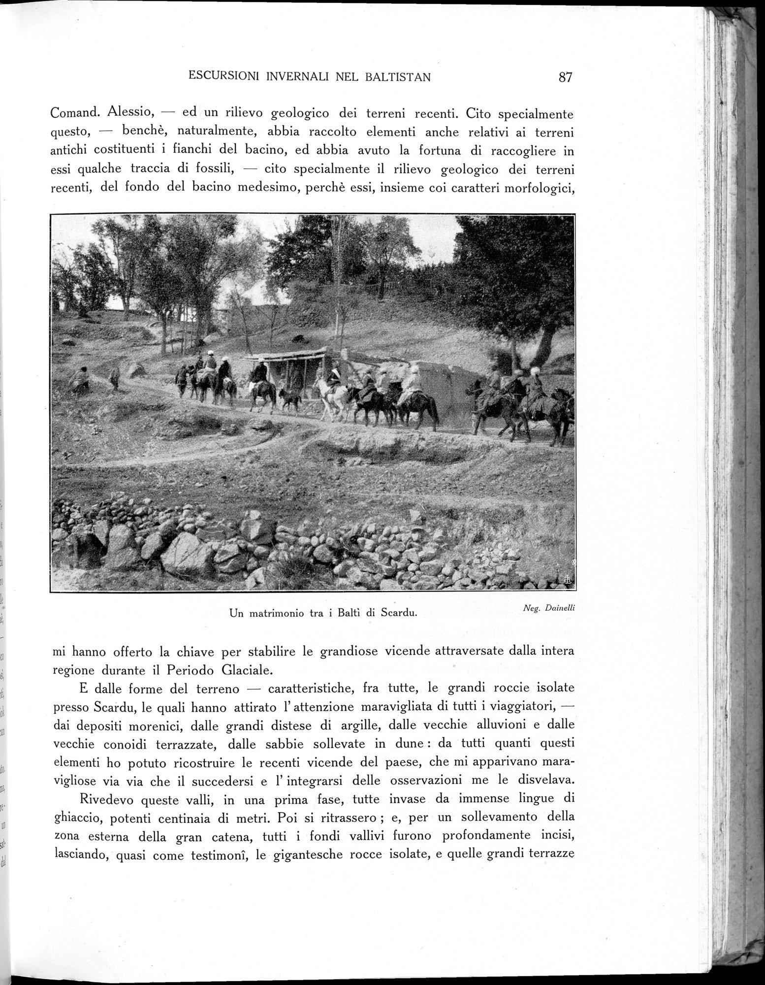 Storia della Spedizione Scientifica Italiana nel Himàlaia, Caracorùm e Turchestàn Cinese(1913-1914) : vol.1 / 117 ページ（白黒高解像度画像）