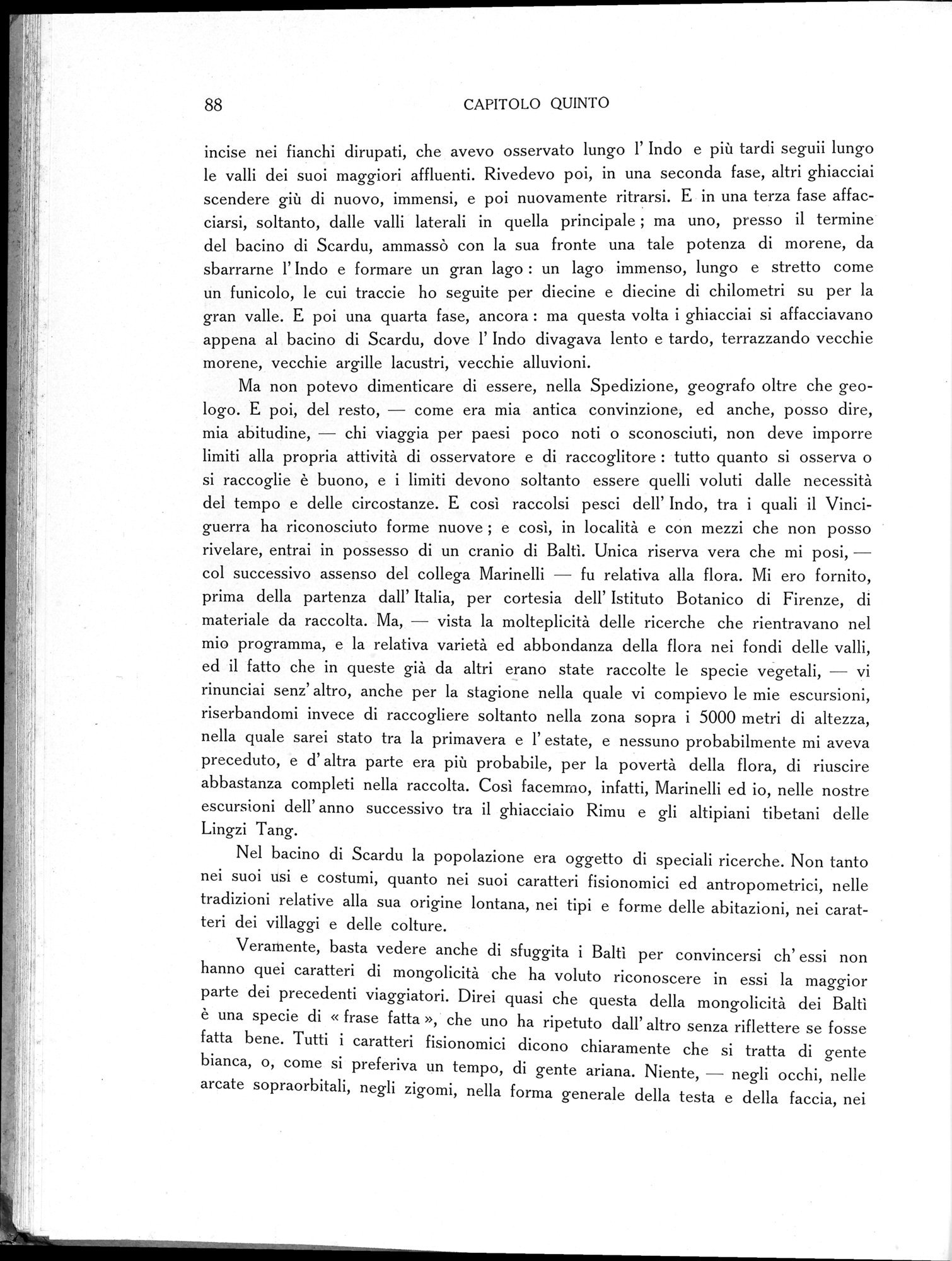 Storia della Spedizione Scientifica Italiana nel Himàlaia, Caracorùm e Turchestàn Cinese(1913-1914) : vol.1 / 118 ページ（白黒高解像度画像）