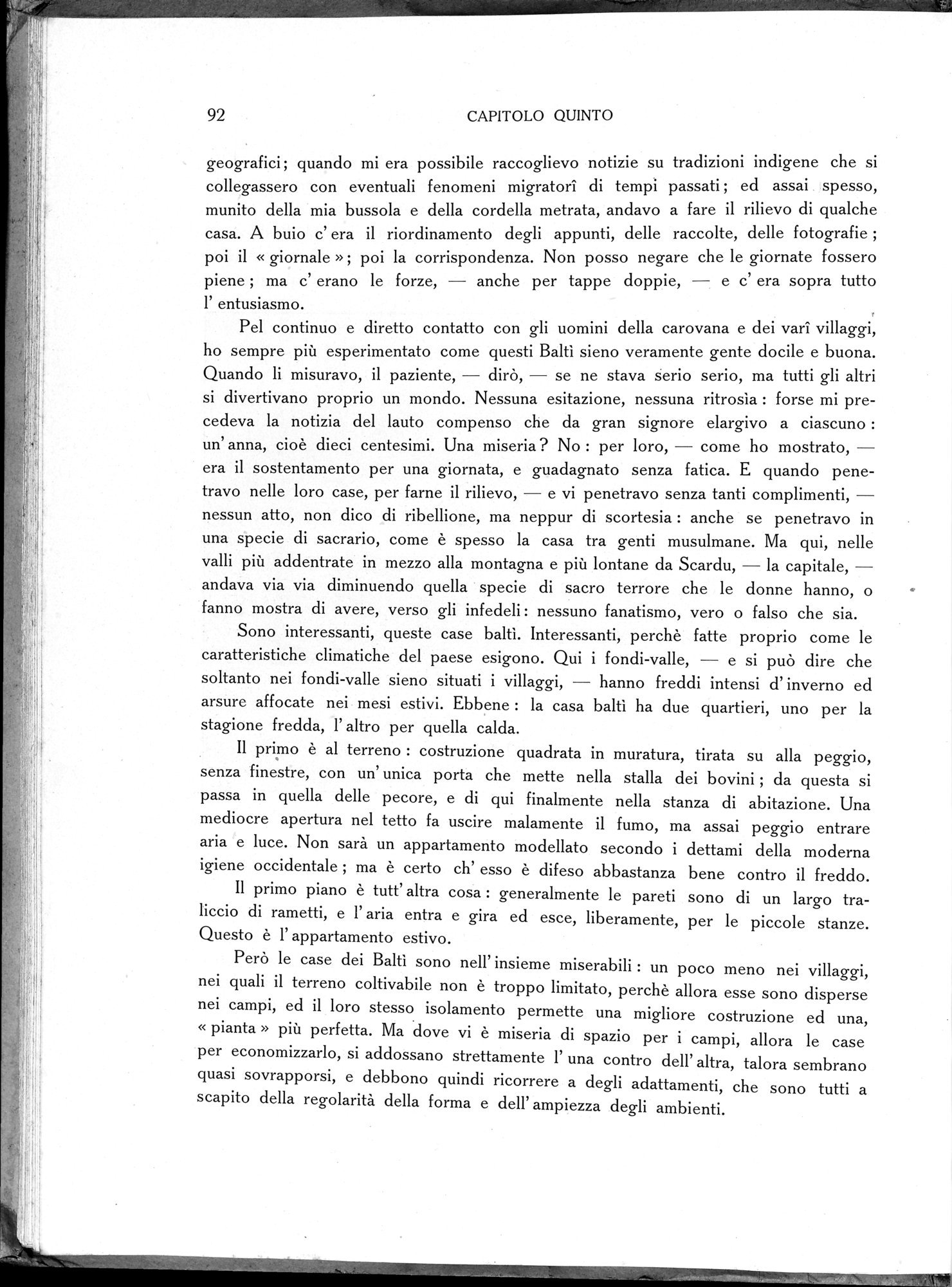 Storia della Spedizione Scientifica Italiana nel Himàlaia, Caracorùm e Turchestàn Cinese(1913-1914) : vol.1 / 122 ページ（白黒高解像度画像）