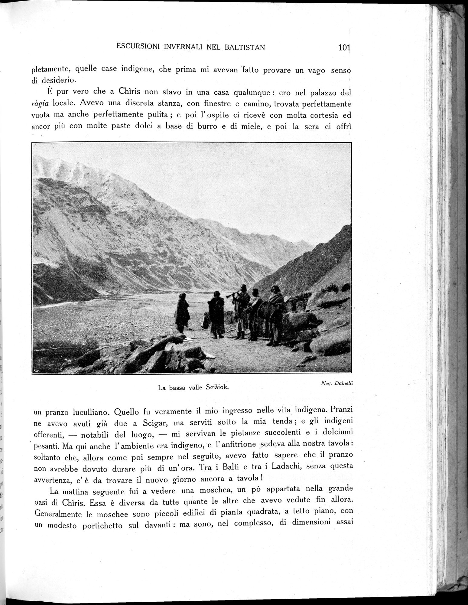Storia della Spedizione Scientifica Italiana nel Himàlaia, Caracorùm e Turchestàn Cinese(1913-1914) : vol.1 / 131 ページ（白黒高解像度画像）