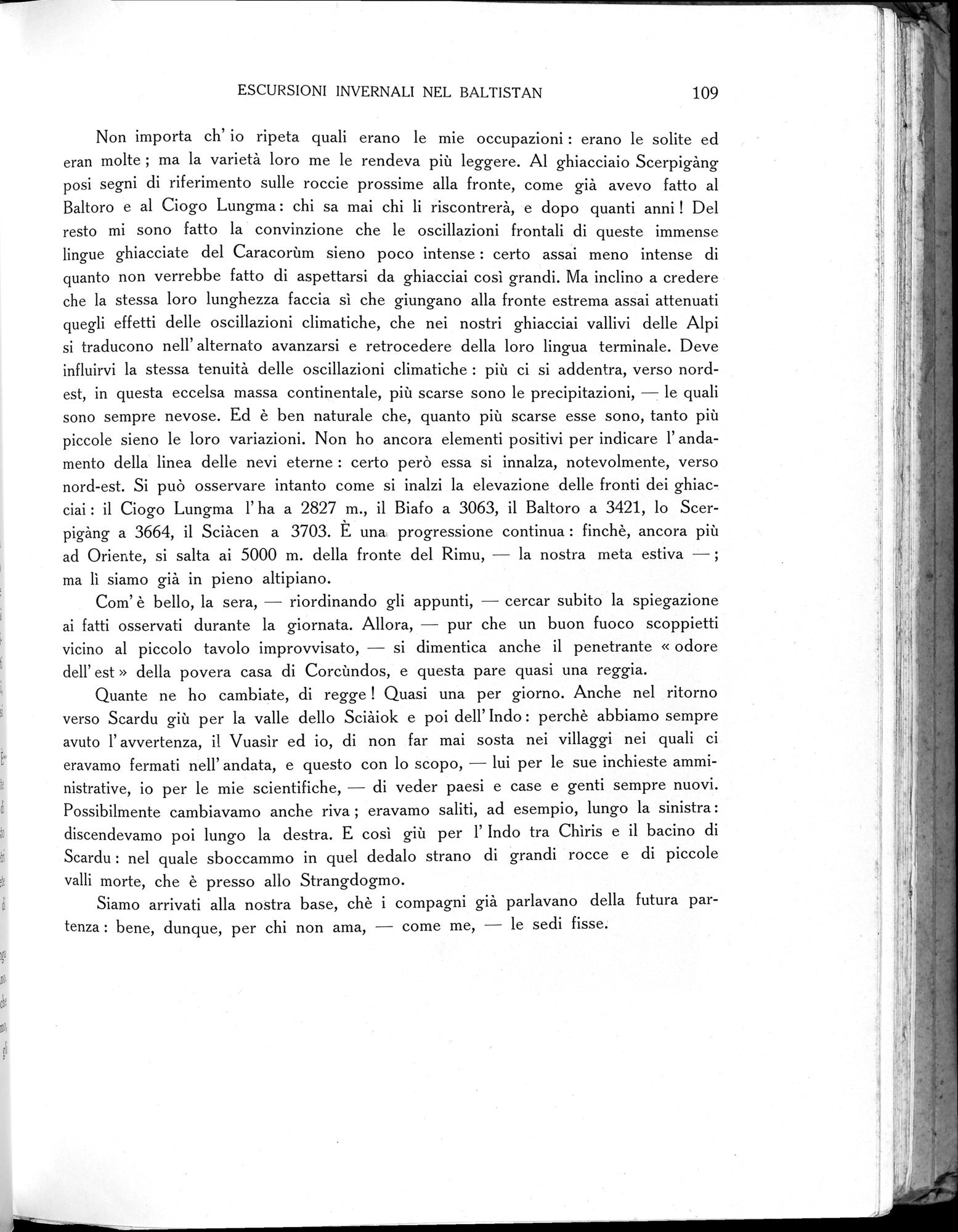 Storia della Spedizione Scientifica Italiana nel Himàlaia, Caracorùm e Turchestàn Cinese(1913-1914) : vol.1 / Page 139 (Grayscale High Resolution Image)