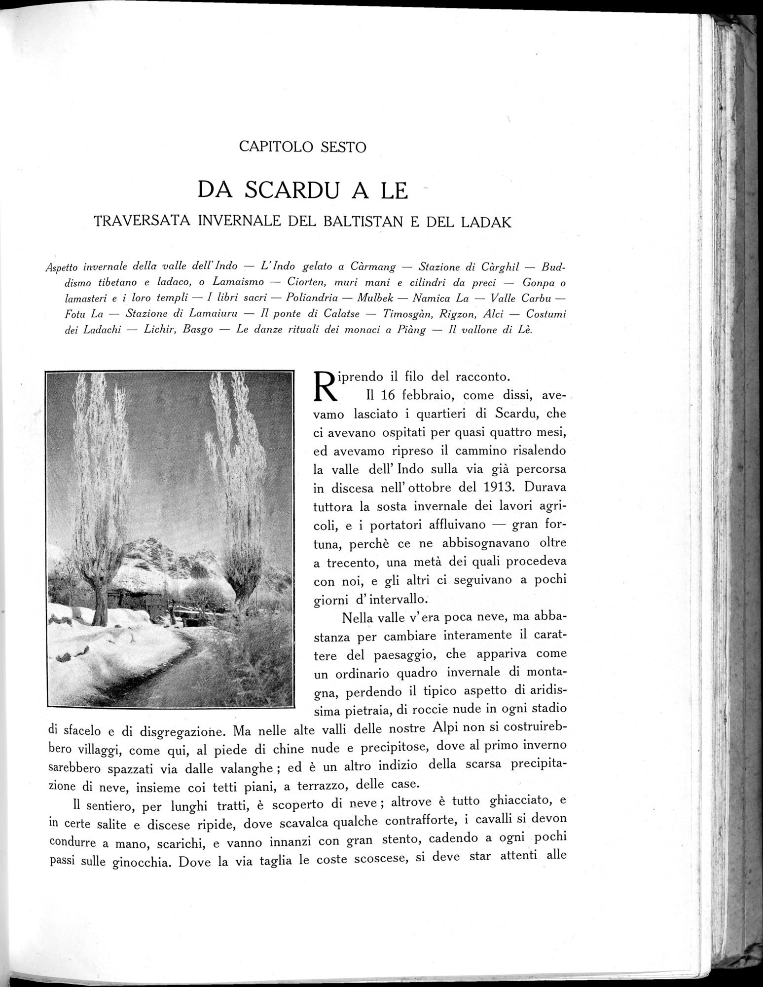 Storia della Spedizione Scientifica Italiana nel Himàlaia, Caracorùm e Turchestàn Cinese(1913-1914) : vol.1 / 143 ページ（白黒高解像度画像）