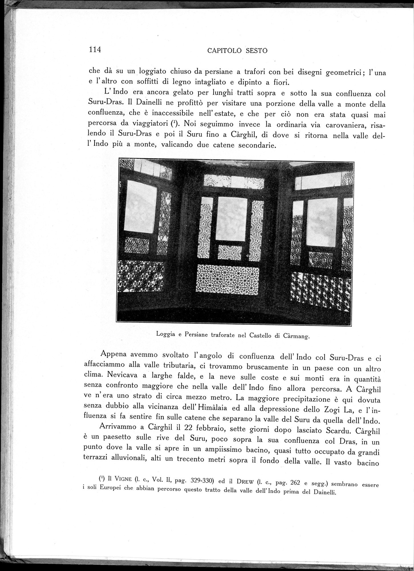 Storia della Spedizione Scientifica Italiana nel Himàlaia, Caracorùm e Turchestàn Cinese(1913-1914) : vol.1 / Page 146 (Grayscale High Resolution Image)