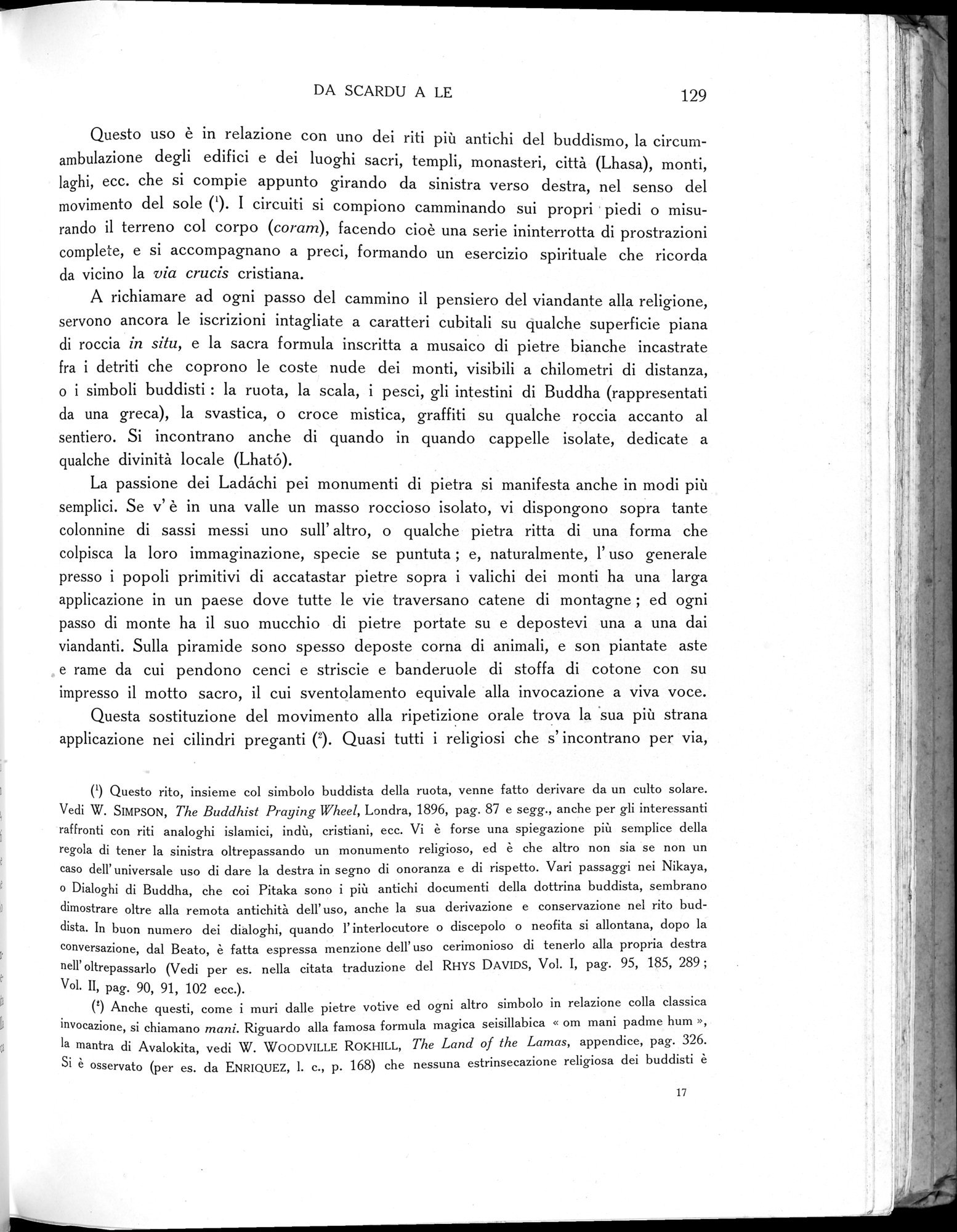 Storia della Spedizione Scientifica Italiana nel Himàlaia, Caracorùm e Turchestàn Cinese(1913-1914) : vol.1 / 161 ページ（白黒高解像度画像）