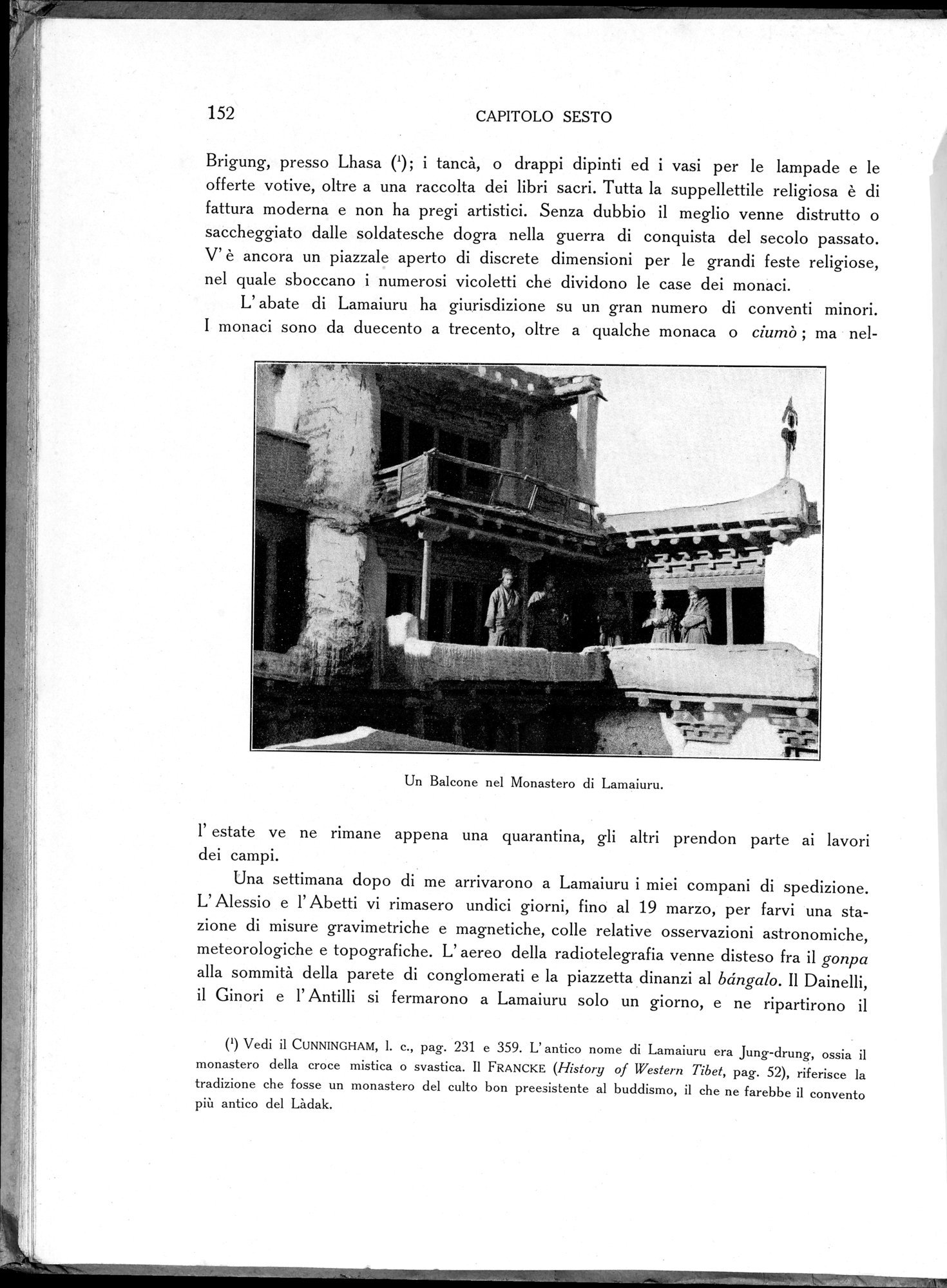 Storia della Spedizione Scientifica Italiana nel Himàlaia, Caracorùm e Turchestàn Cinese(1913-1914) : vol.1 / Page 186 (Grayscale High Resolution Image)
