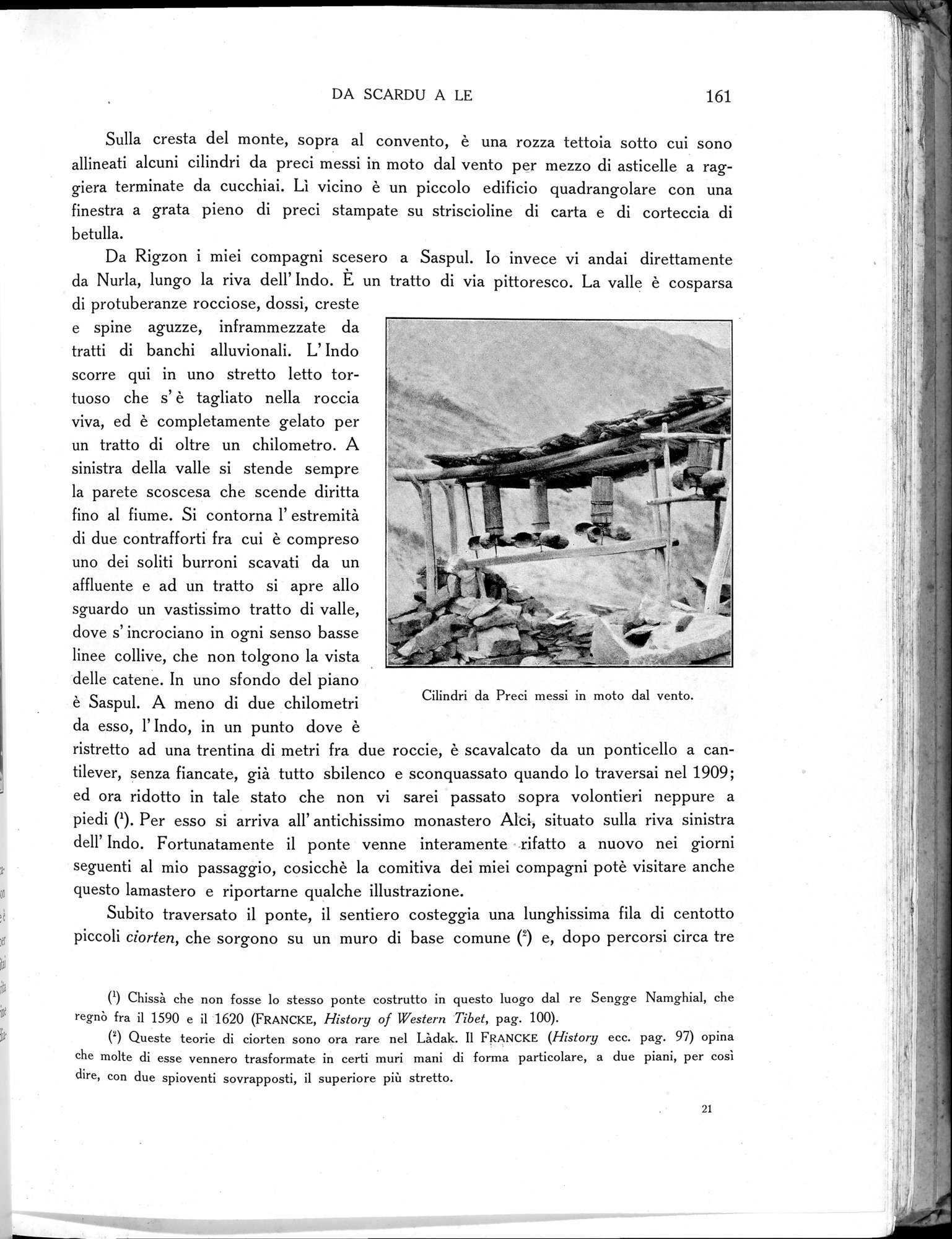 Storia della Spedizione Scientifica Italiana nel Himàlaia, Caracorùm e Turchestàn Cinese(1913-1914) : vol.1 / Page 201 (Grayscale High Resolution Image)