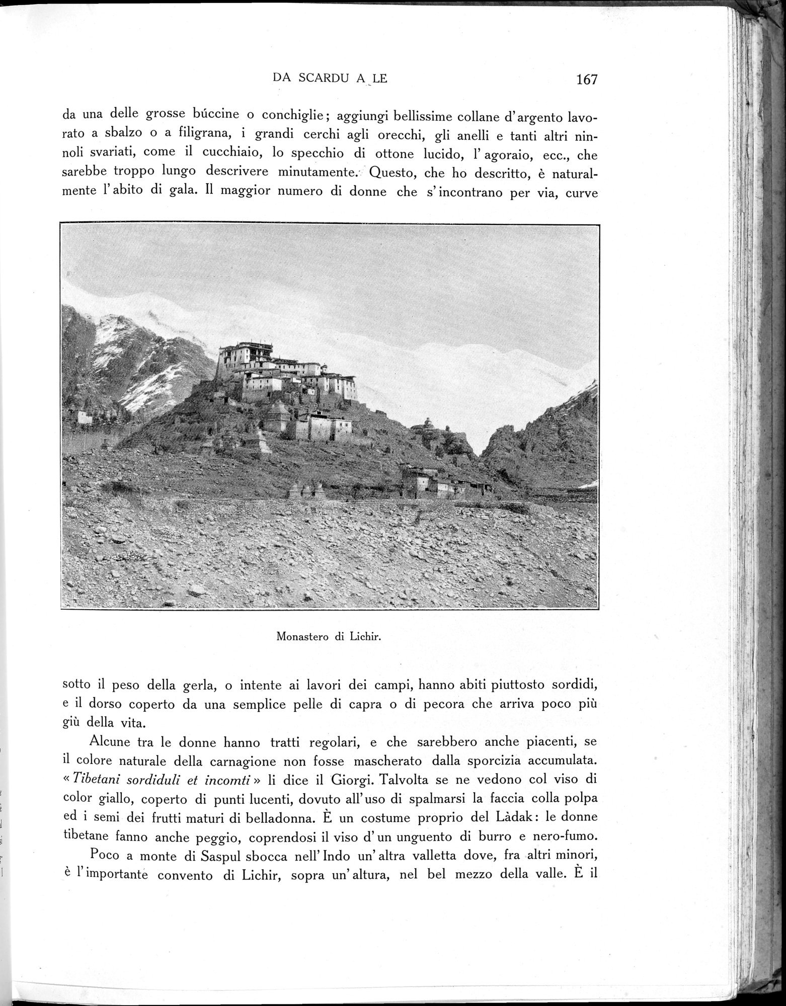 Storia della Spedizione Scientifica Italiana nel Himàlaia, Caracorùm e Turchestàn Cinese(1913-1914) : vol.1 / Page 207 (Grayscale High Resolution Image)