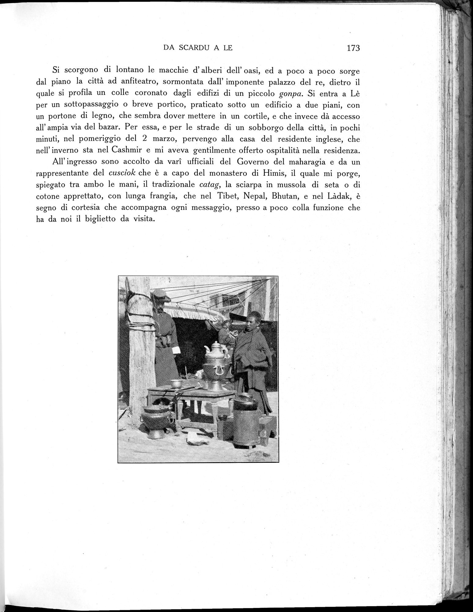 Storia della Spedizione Scientifica Italiana nel Himàlaia, Caracorùm e Turchestàn Cinese(1913-1914) : vol.1 / 213 ページ（白黒高解像度画像）