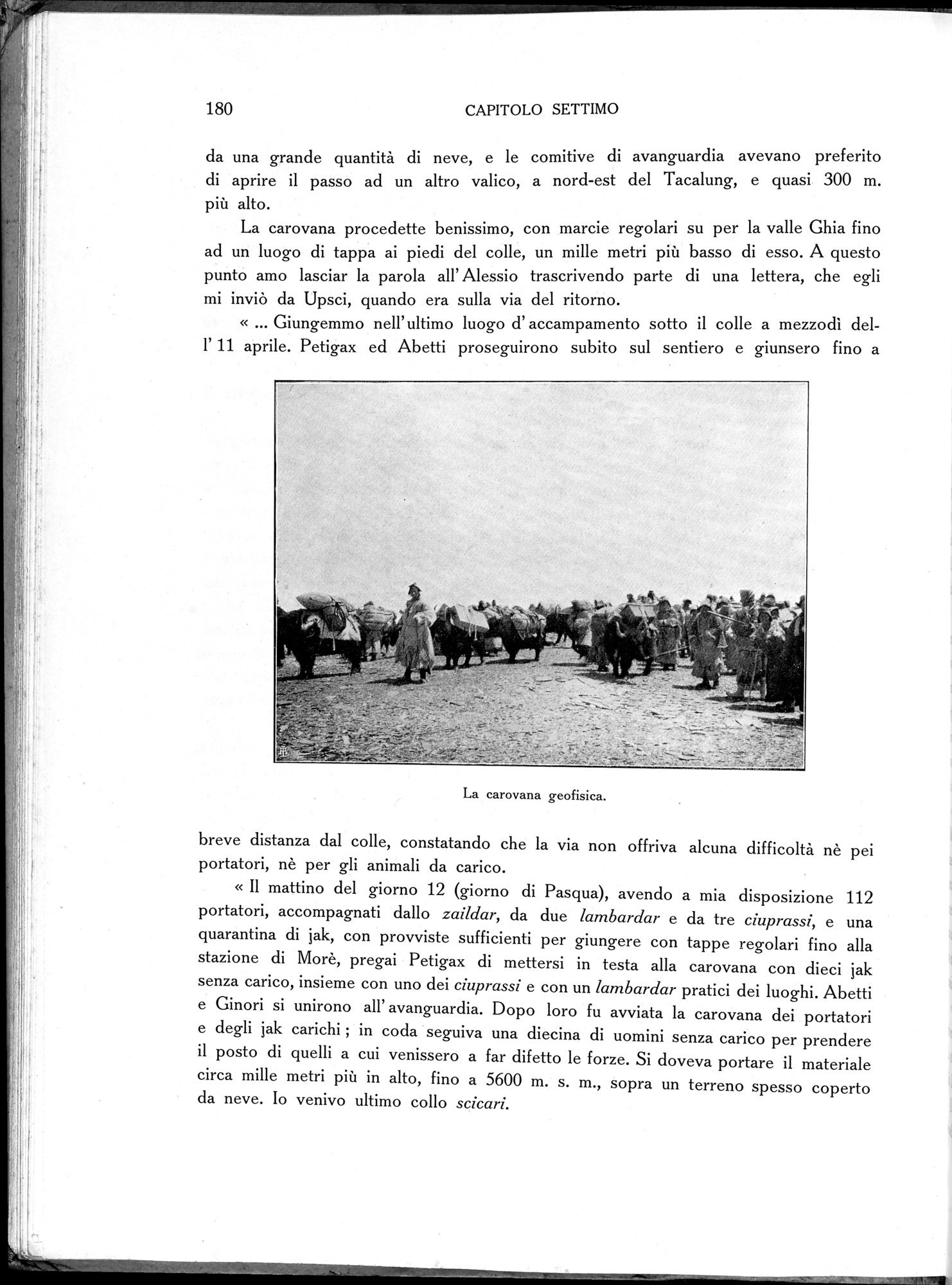 Storia della Spedizione Scientifica Italiana nel Himàlaia, Caracorùm e Turchestàn Cinese(1913-1914) : vol.1 / 222 ページ（白黒高解像度画像）
