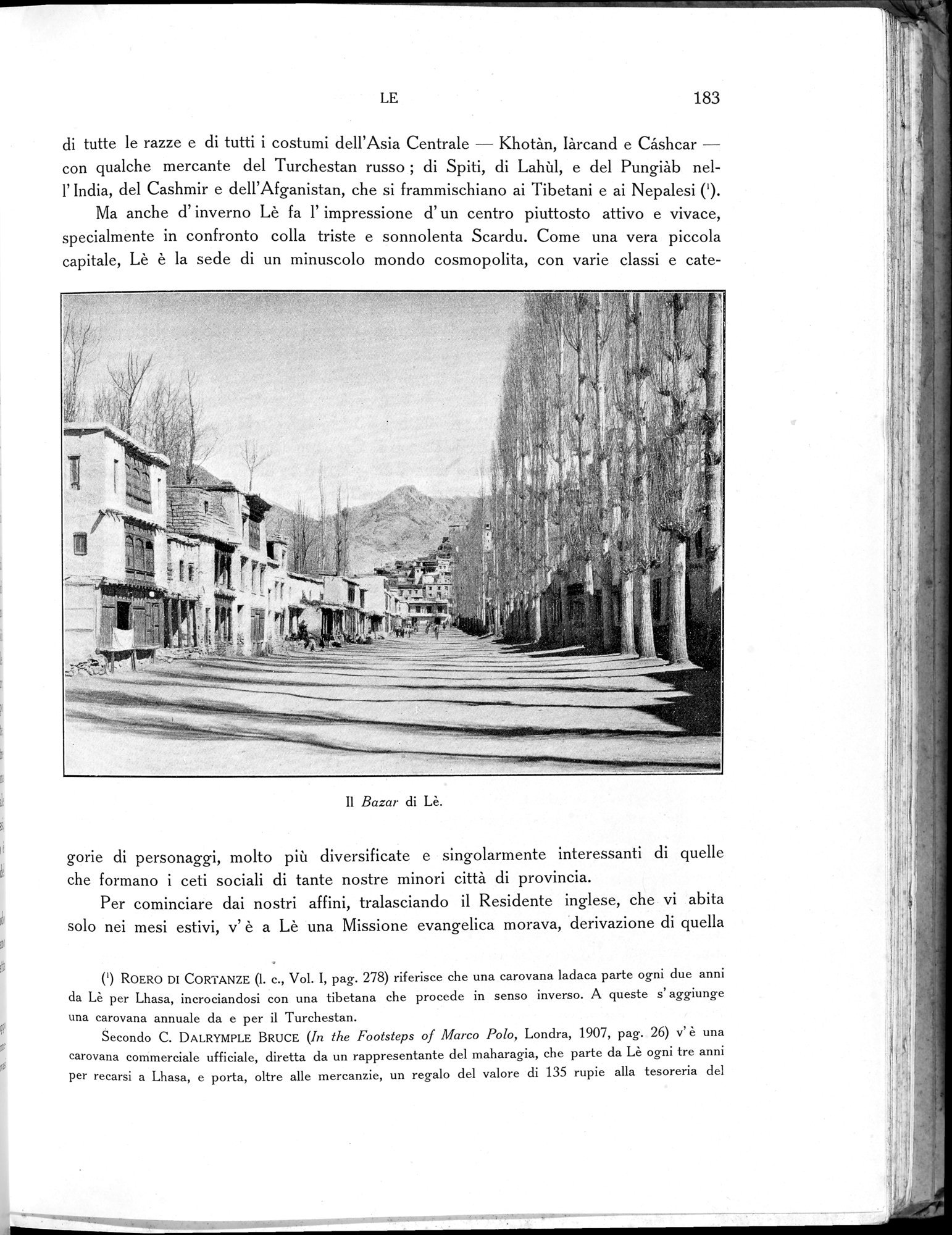 Storia della Spedizione Scientifica Italiana nel Himàlaia, Caracorùm e Turchestàn Cinese(1913-1914) : vol.1 / 225 ページ（白黒高解像度画像）