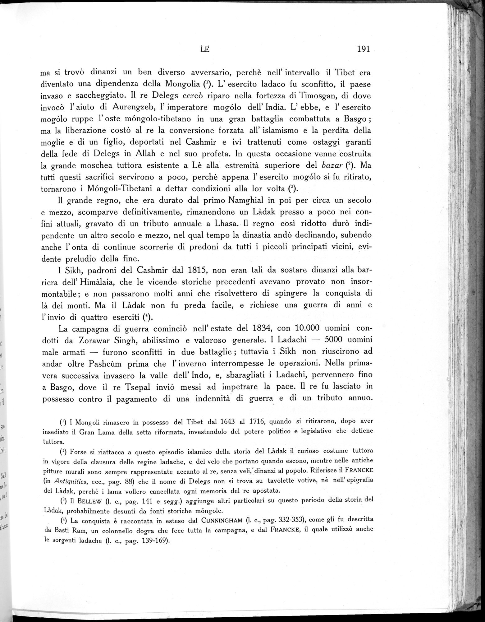 Storia della Spedizione Scientifica Italiana nel Himàlaia, Caracorùm e Turchestàn Cinese(1913-1914) : vol.1 / Page 233 (Grayscale High Resolution Image)