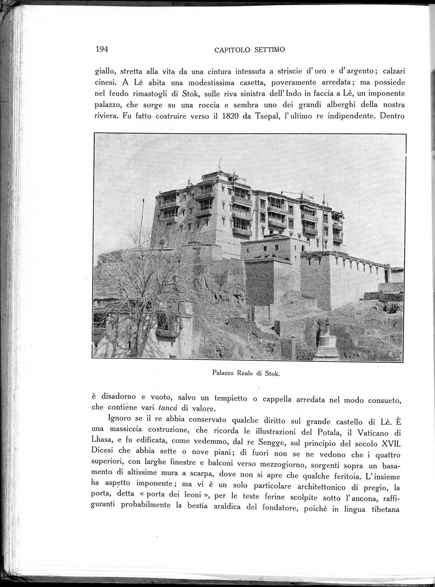 Storia della Spedizione Scientifica Italiana nel Himàlaia, Caracorùm e Turchestàn Cinese(1913-1914) : vol.1 / 236 ページ（白黒高解像度画像）