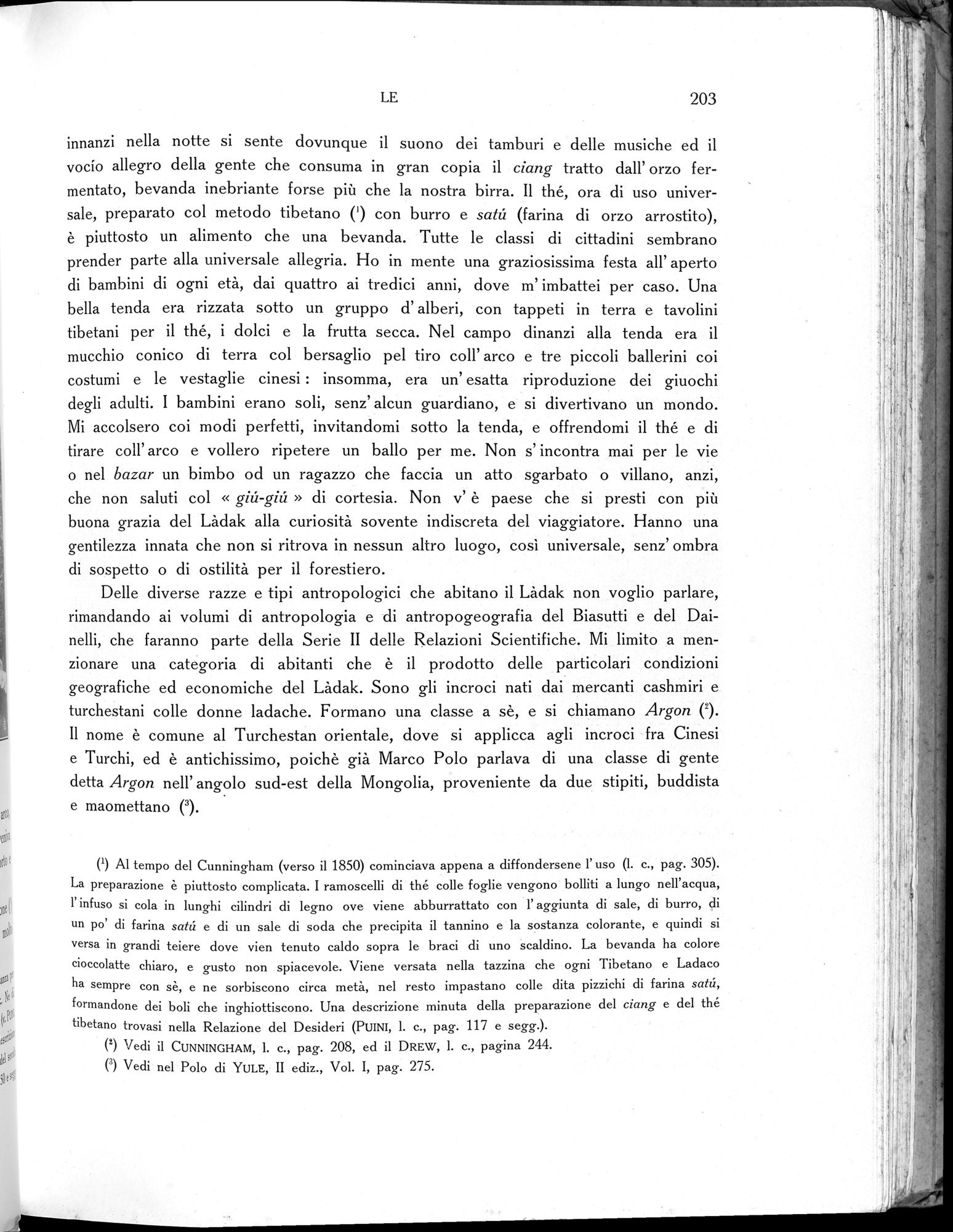 Storia della Spedizione Scientifica Italiana nel Himàlaia, Caracorùm e Turchestàn Cinese(1913-1914) : vol.1 / Page 245 (Grayscale High Resolution Image)