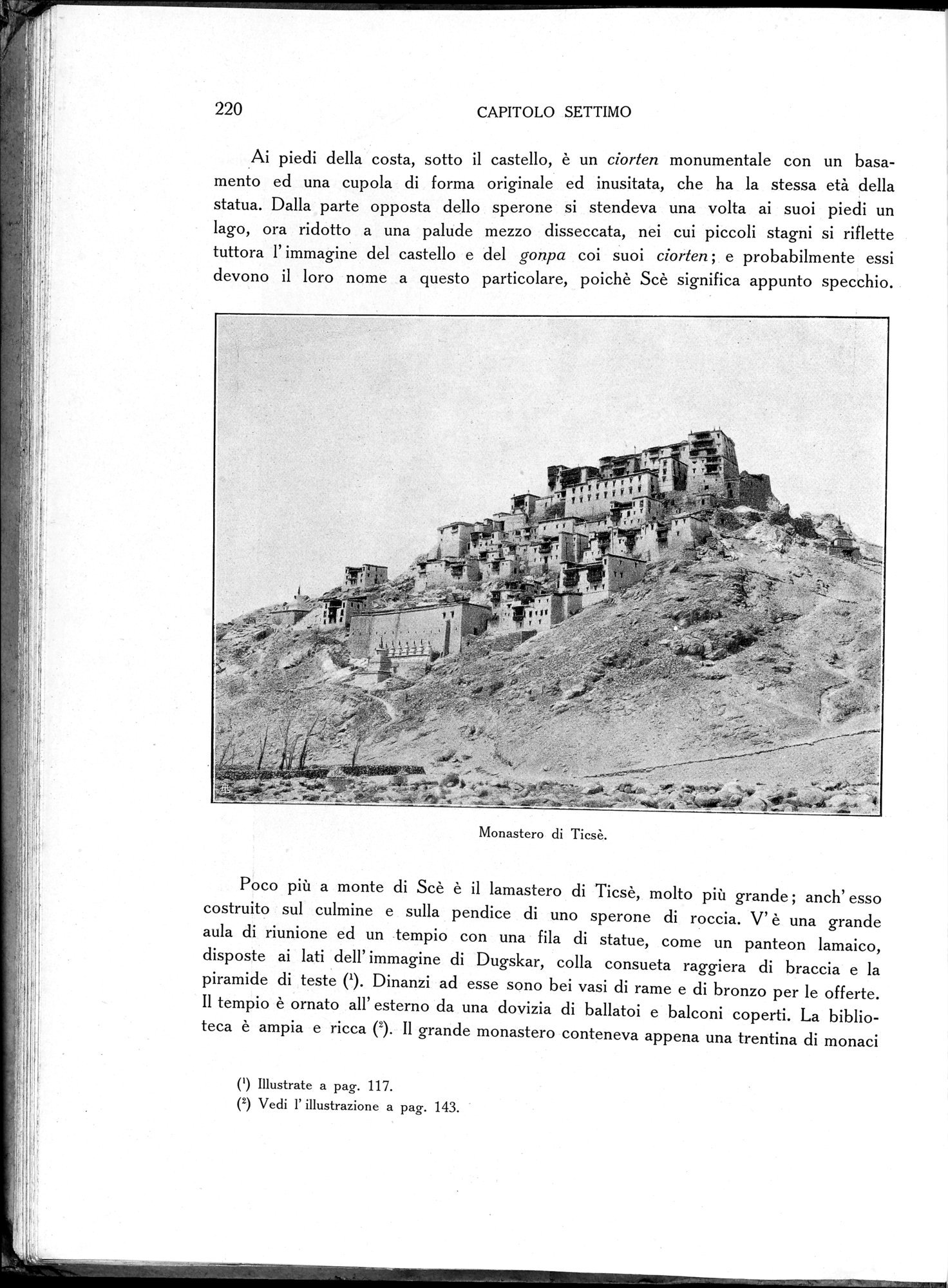 Storia della Spedizione Scientifica Italiana nel Himàlaia, Caracorùm e Turchestàn Cinese(1913-1914) : vol.1 / Page 262 (Grayscale High Resolution Image)