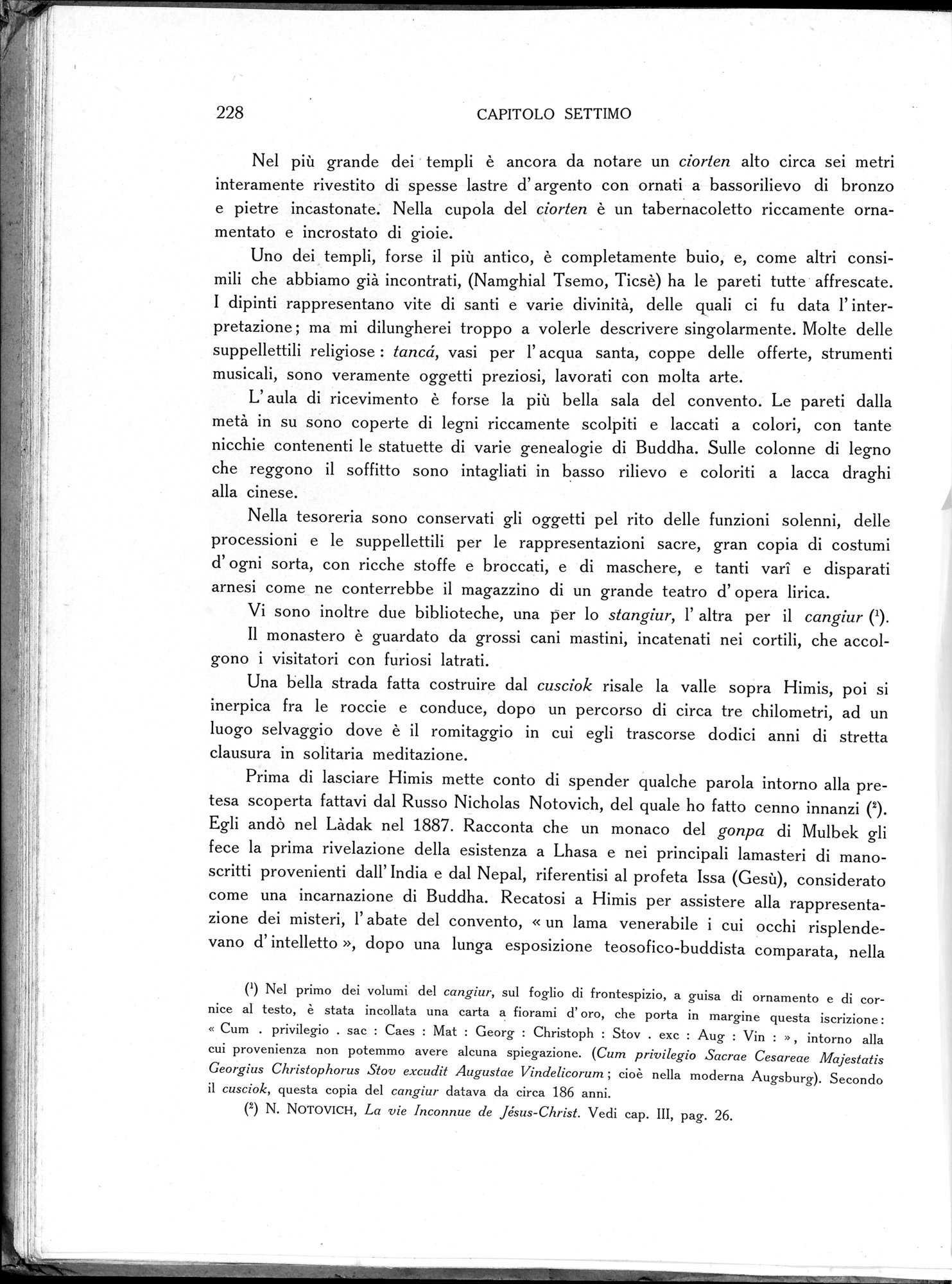Storia della Spedizione Scientifica Italiana nel Himàlaia, Caracorùm e Turchestàn Cinese(1913-1914) : vol.1 / 270 ページ（白黒高解像度画像）