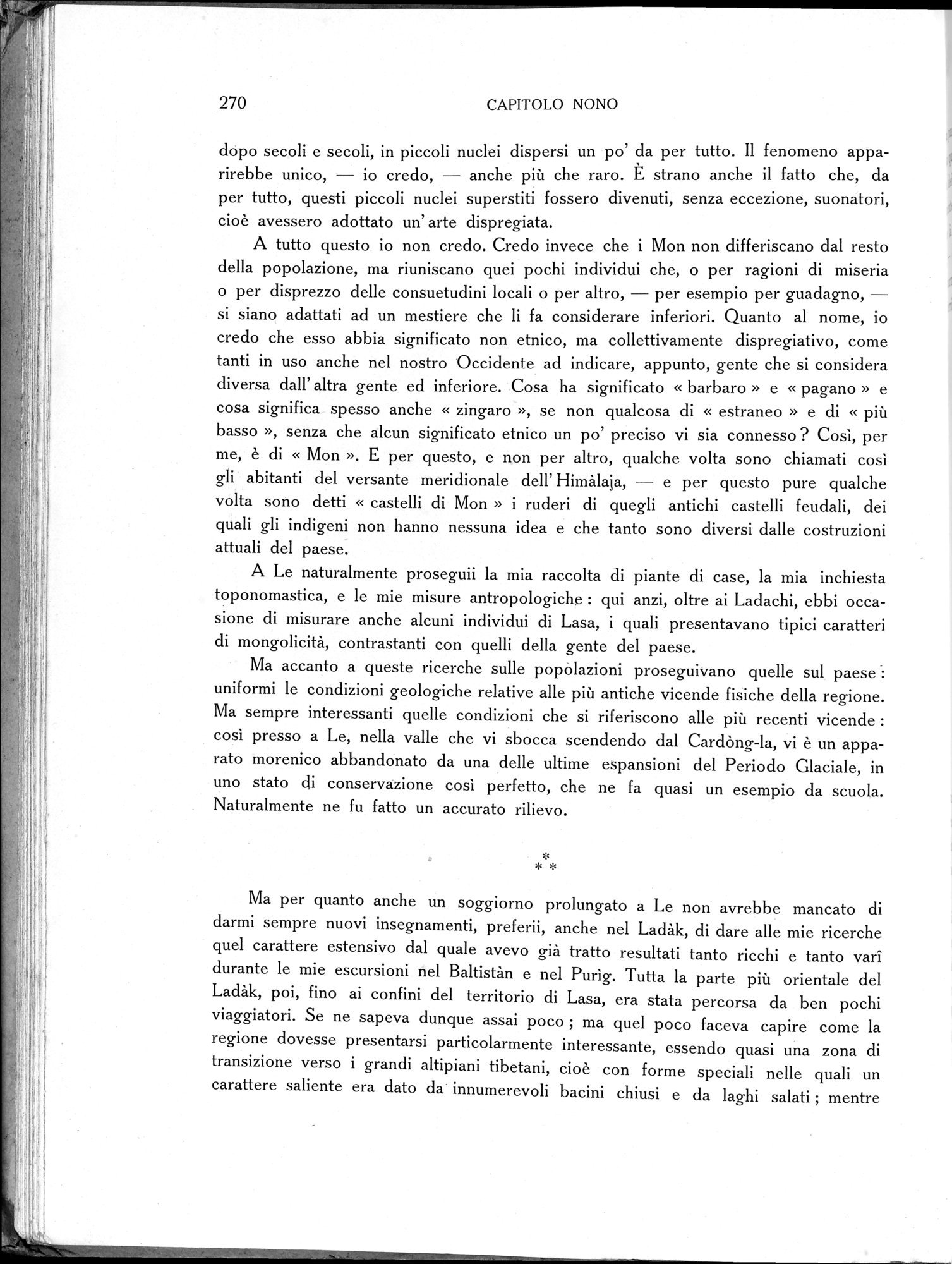 Storia della Spedizione Scientifica Italiana nel Himàlaia, Caracorùm e Turchestàn Cinese(1913-1914) : vol.1 / 314 ページ（白黒高解像度画像）
