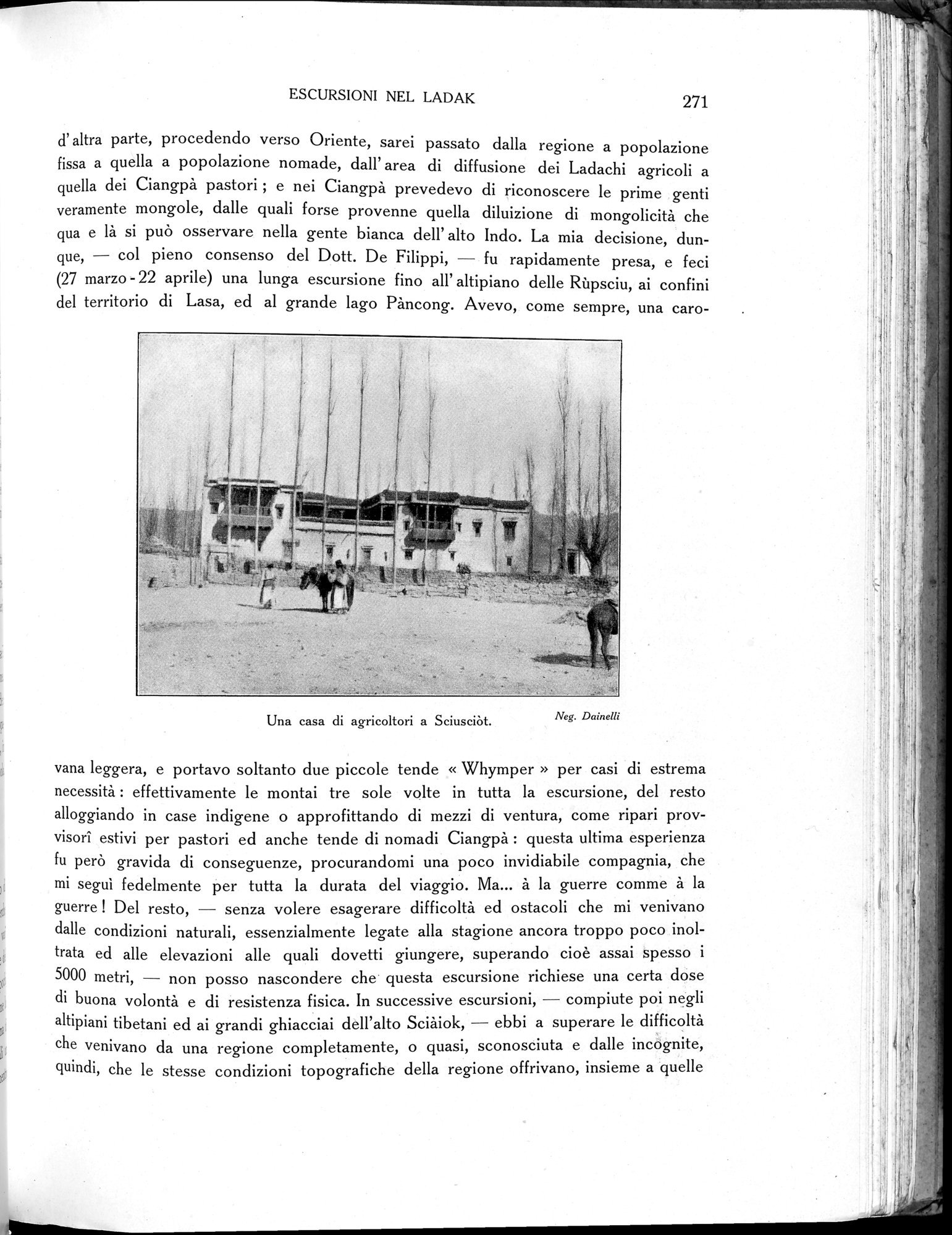 Storia della Spedizione Scientifica Italiana nel Himàlaia, Caracorùm e Turchestàn Cinese(1913-1914) : vol.1 / 315 ページ（白黒高解像度画像）