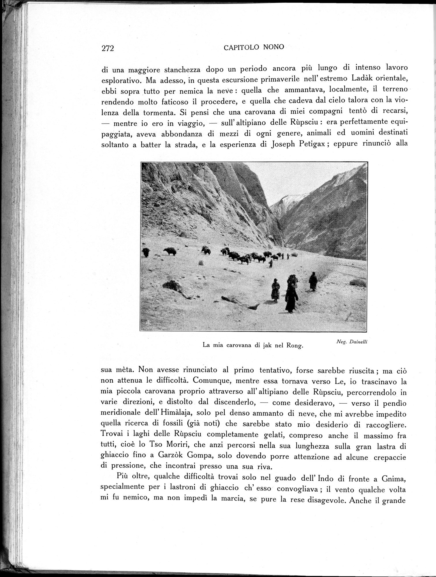 Storia della Spedizione Scientifica Italiana nel Himàlaia, Caracorùm e Turchestàn Cinese(1913-1914) : vol.1 / 316 ページ（白黒高解像度画像）
