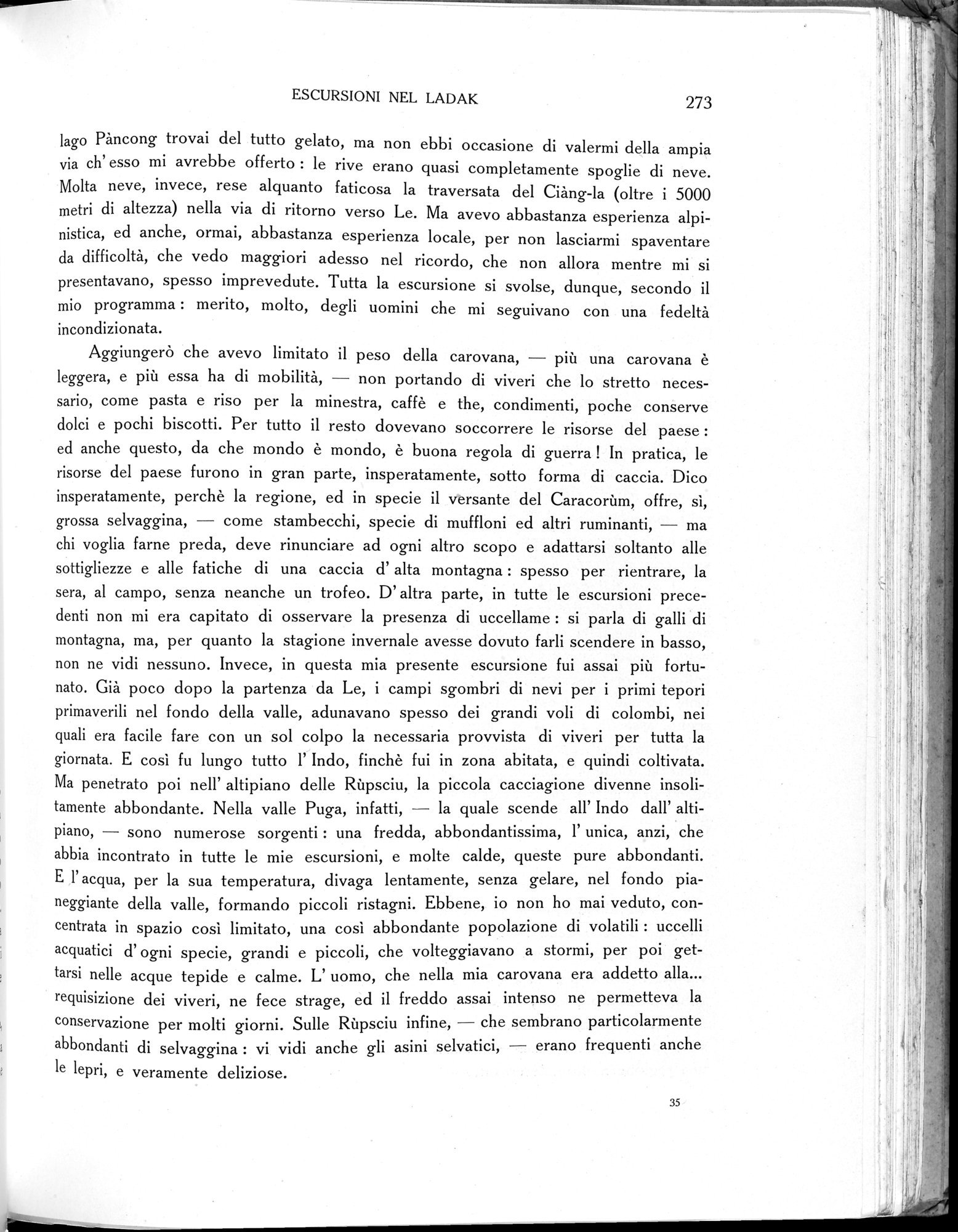 Storia della Spedizione Scientifica Italiana nel Himàlaia, Caracorùm e Turchestàn Cinese(1913-1914) : vol.1 / Page 317 (Grayscale High Resolution Image)