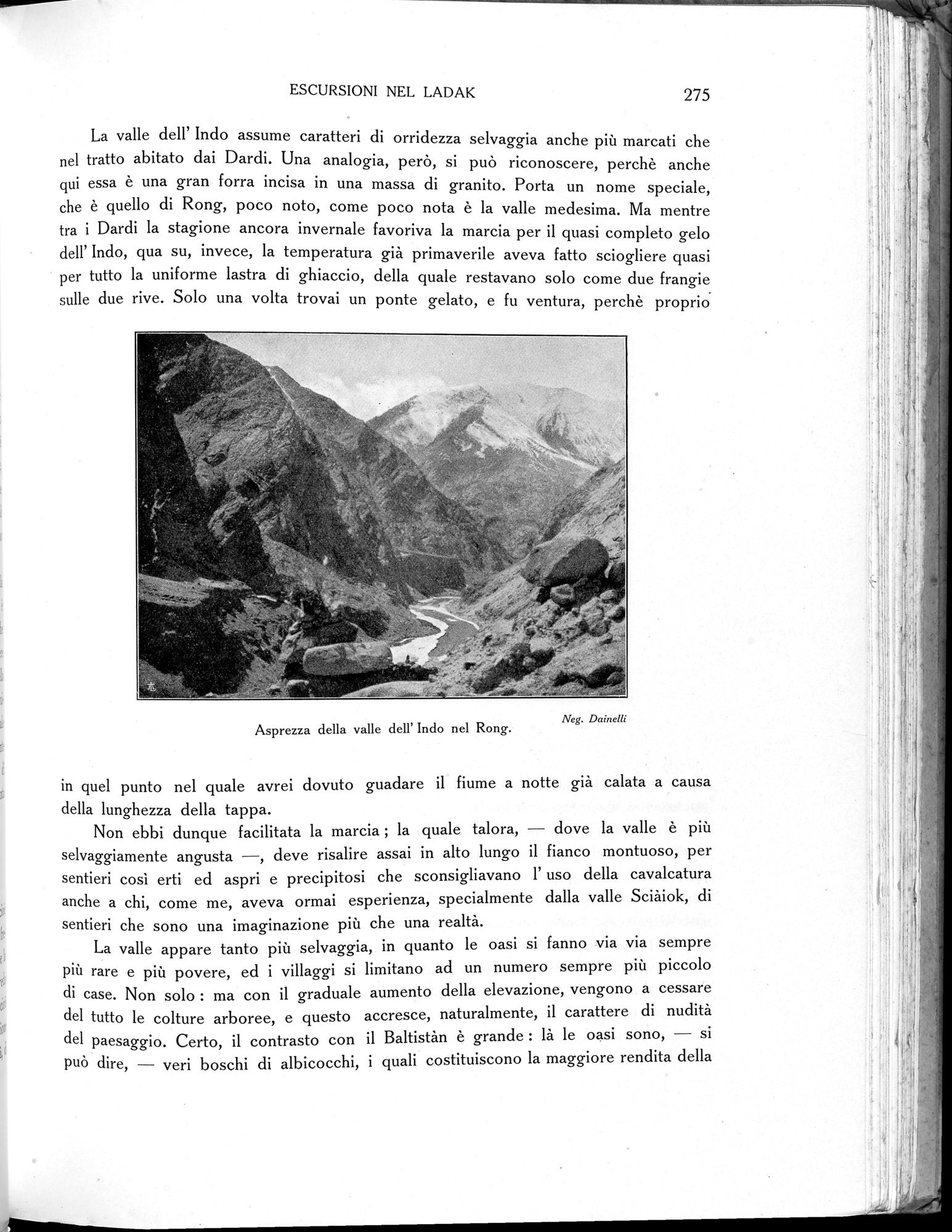 Storia della Spedizione Scientifica Italiana nel Himàlaia, Caracorùm e Turchestàn Cinese(1913-1914) : vol.1 / 319 ページ（白黒高解像度画像）