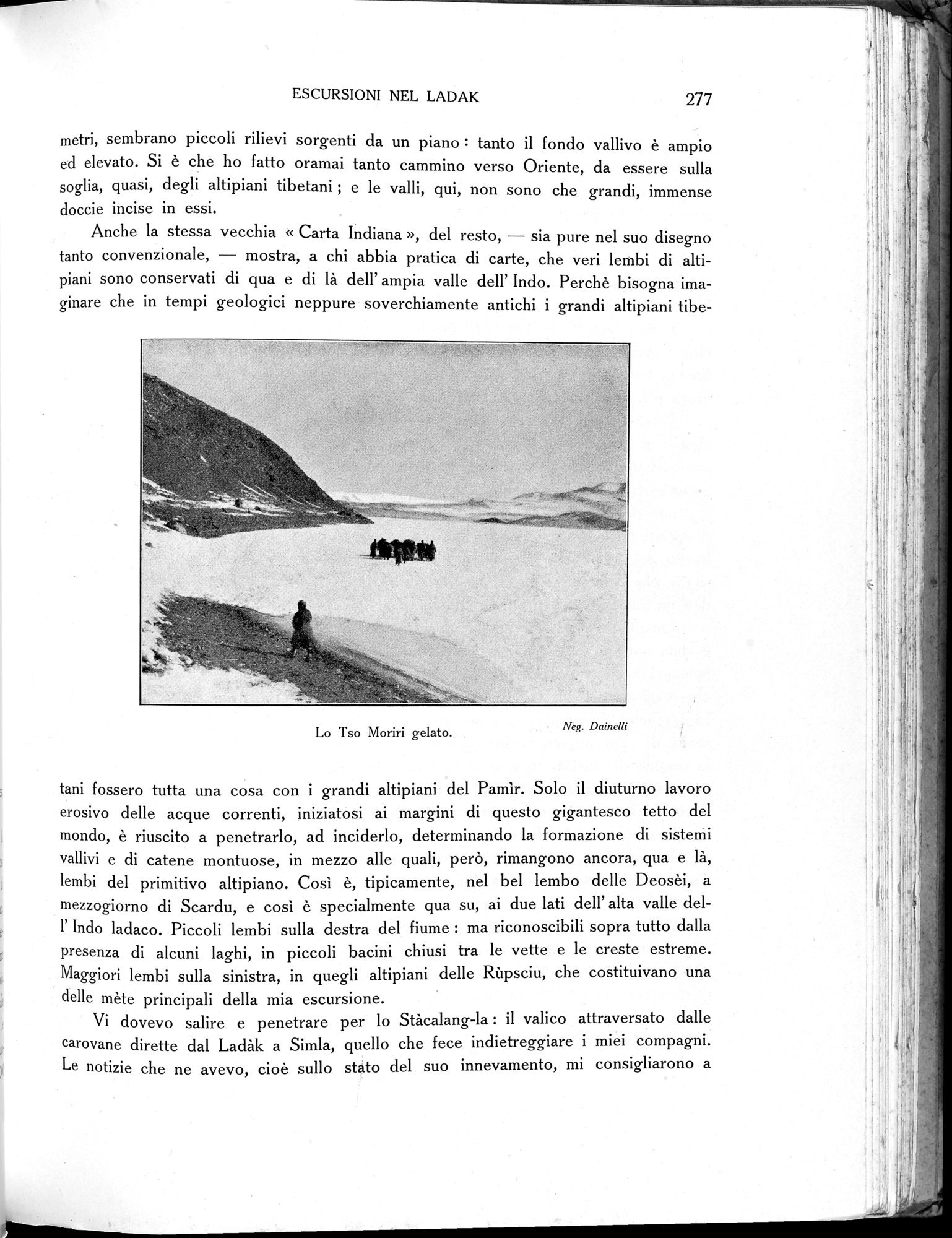 Storia della Spedizione Scientifica Italiana nel Himàlaia, Caracorùm e Turchestàn Cinese(1913-1914) : vol.1 / 321 ページ（白黒高解像度画像）