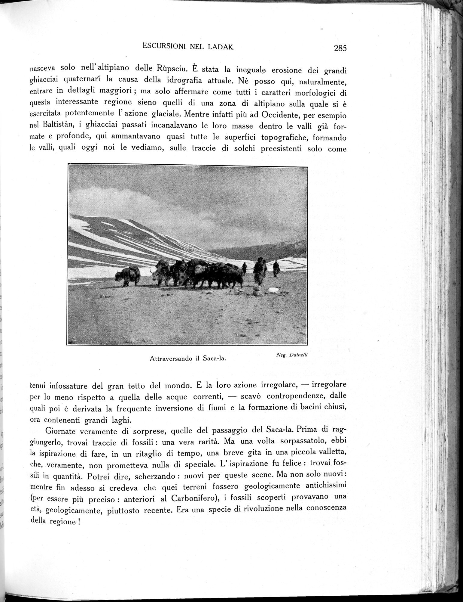 Storia della Spedizione Scientifica Italiana nel Himàlaia, Caracorùm e Turchestàn Cinese(1913-1914) : vol.1 / 329 ページ（白黒高解像度画像）