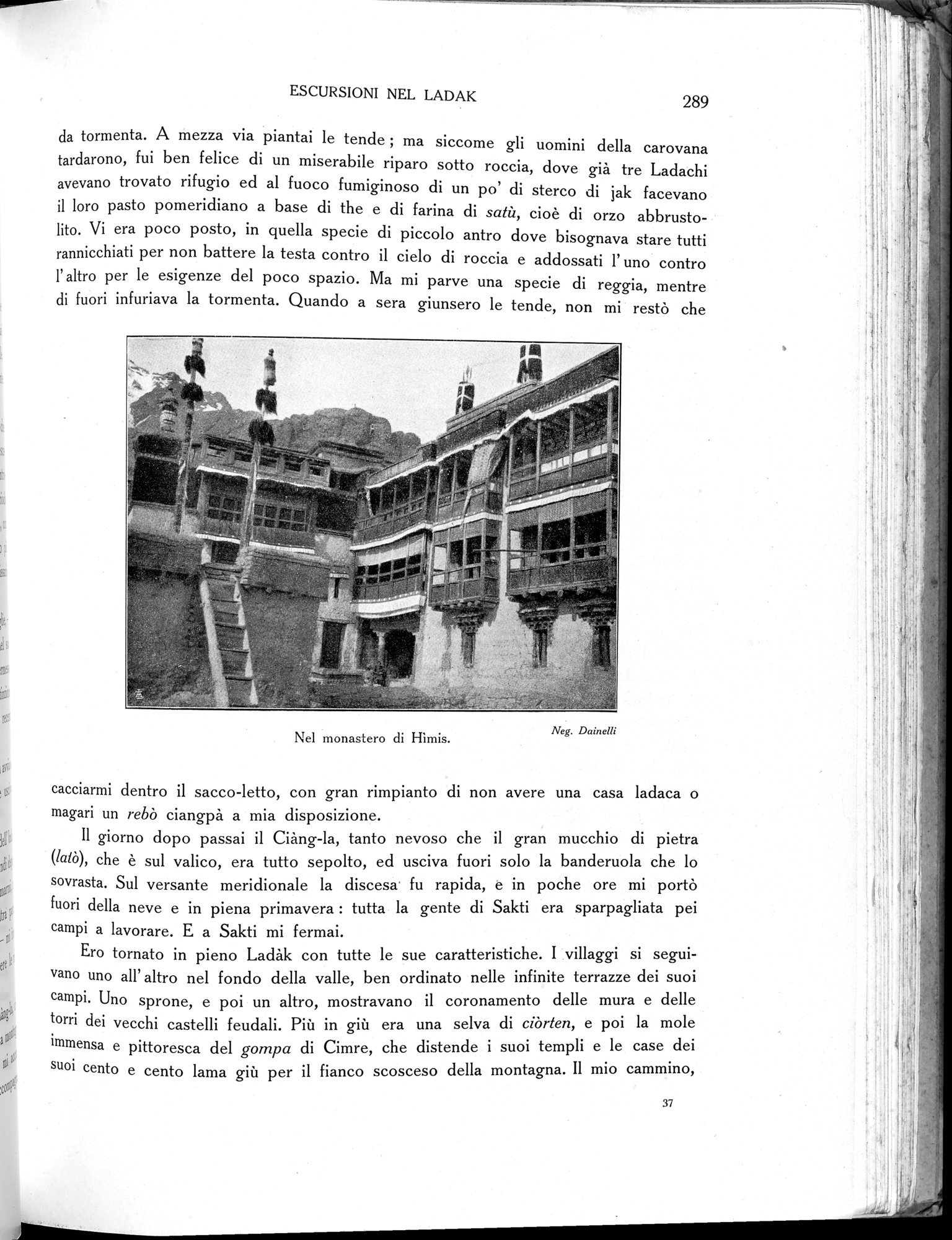 Storia della Spedizione Scientifica Italiana nel Himàlaia, Caracorùm e Turchestàn Cinese(1913-1914) : vol.1 / Page 333 (Grayscale High Resolution Image)