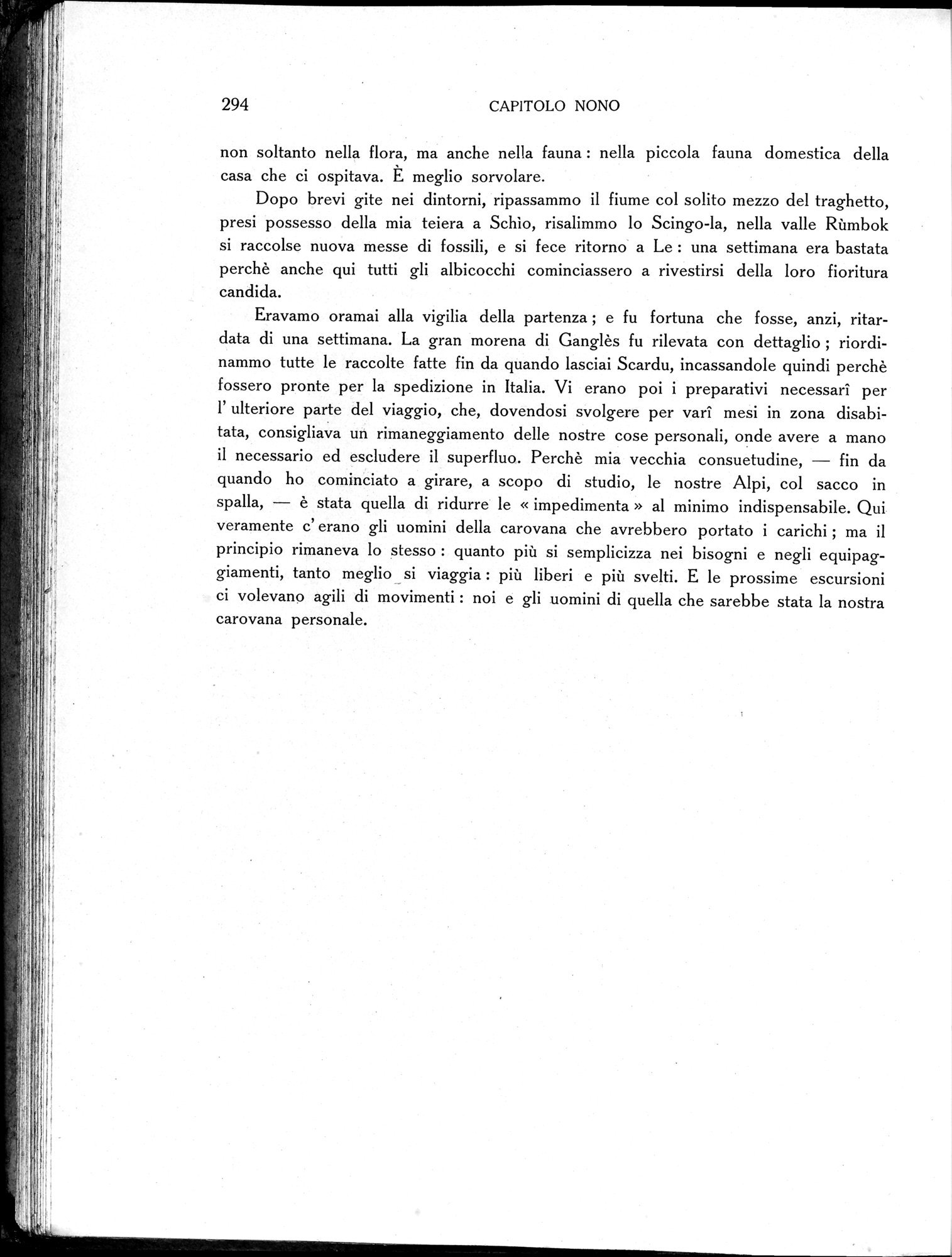 Storia della Spedizione Scientifica Italiana nel Himàlaia, Caracorùm e Turchestàn Cinese(1913-1914) : vol.1 / 338 ページ（白黒高解像度画像）