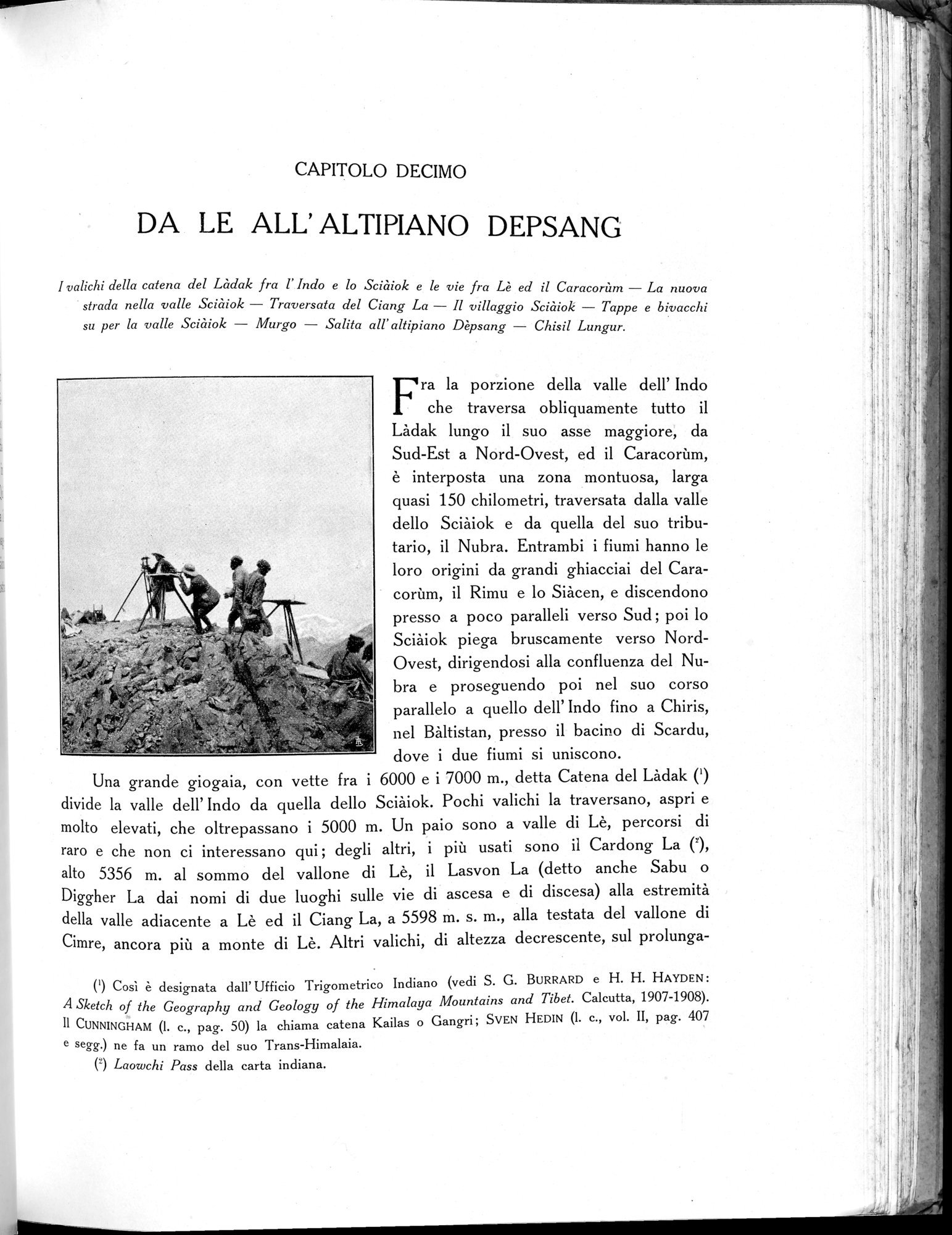 Storia della Spedizione Scientifica Italiana nel Himàlaia, Caracorùm e Turchestàn Cinese(1913-1914) : vol.1 / 339 ページ（白黒高解像度画像）