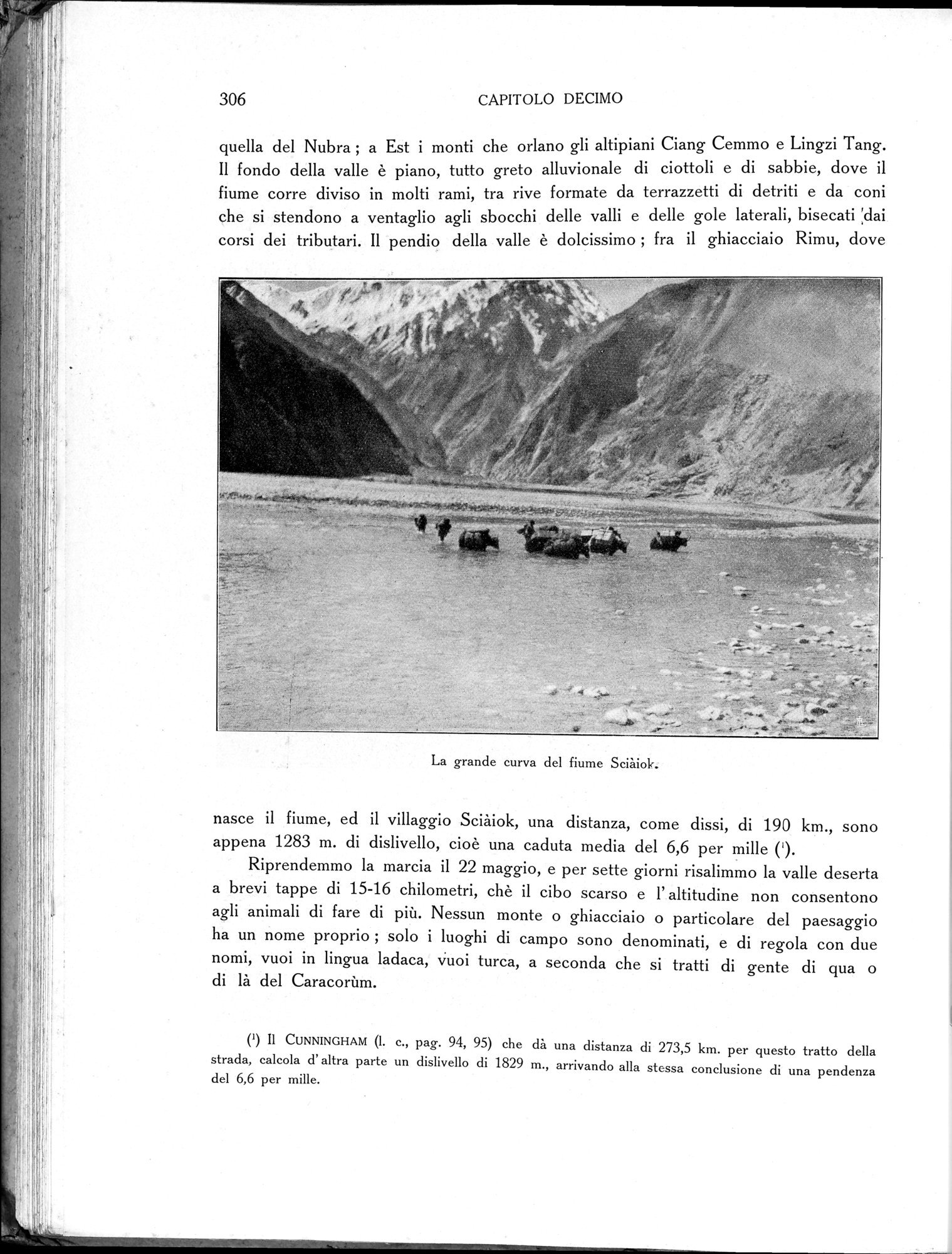 Storia della Spedizione Scientifica Italiana nel Himàlaia, Caracorùm e Turchestàn Cinese(1913-1914) : vol.1 / Page 350 (Grayscale High Resolution Image)