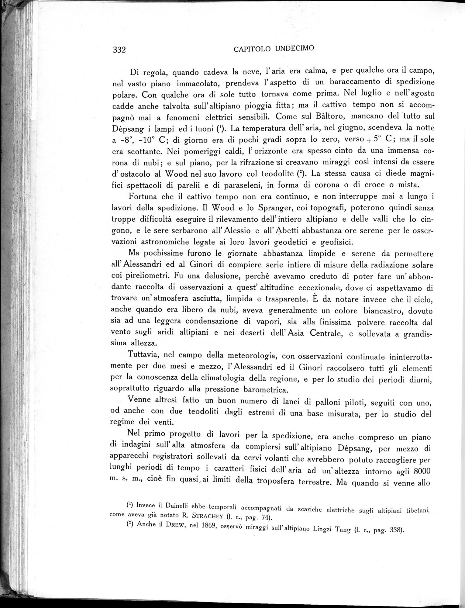 Storia della Spedizione Scientifica Italiana nel Himàlaia, Caracorùm e Turchestàn Cinese(1913-1914) : vol.1 / Page 384 (Grayscale High Resolution Image)