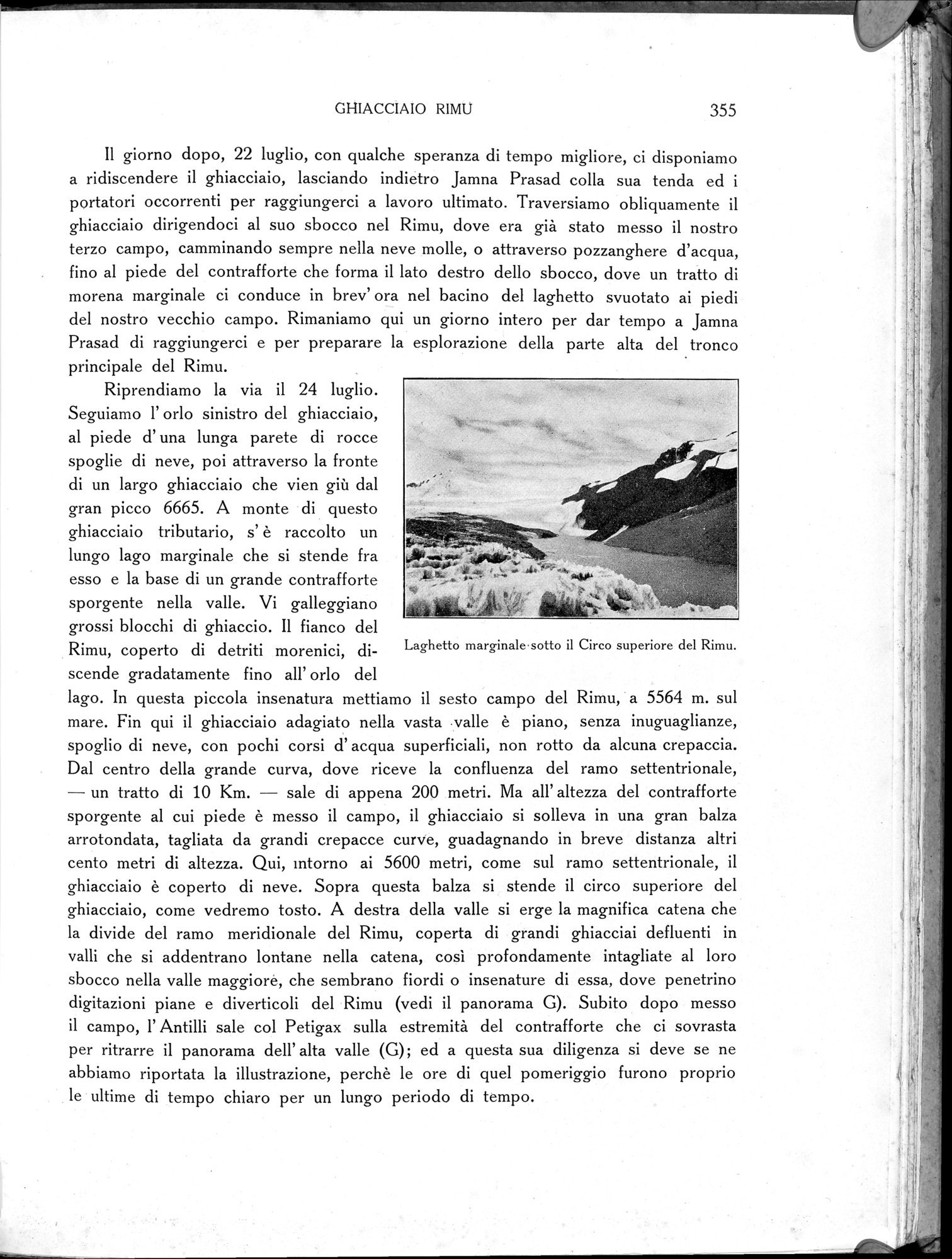 Storia della Spedizione Scientifica Italiana nel Himàlaia, Caracorùm e Turchestàn Cinese(1913-1914) : vol.1 / Page 425 (Grayscale High Resolution Image)