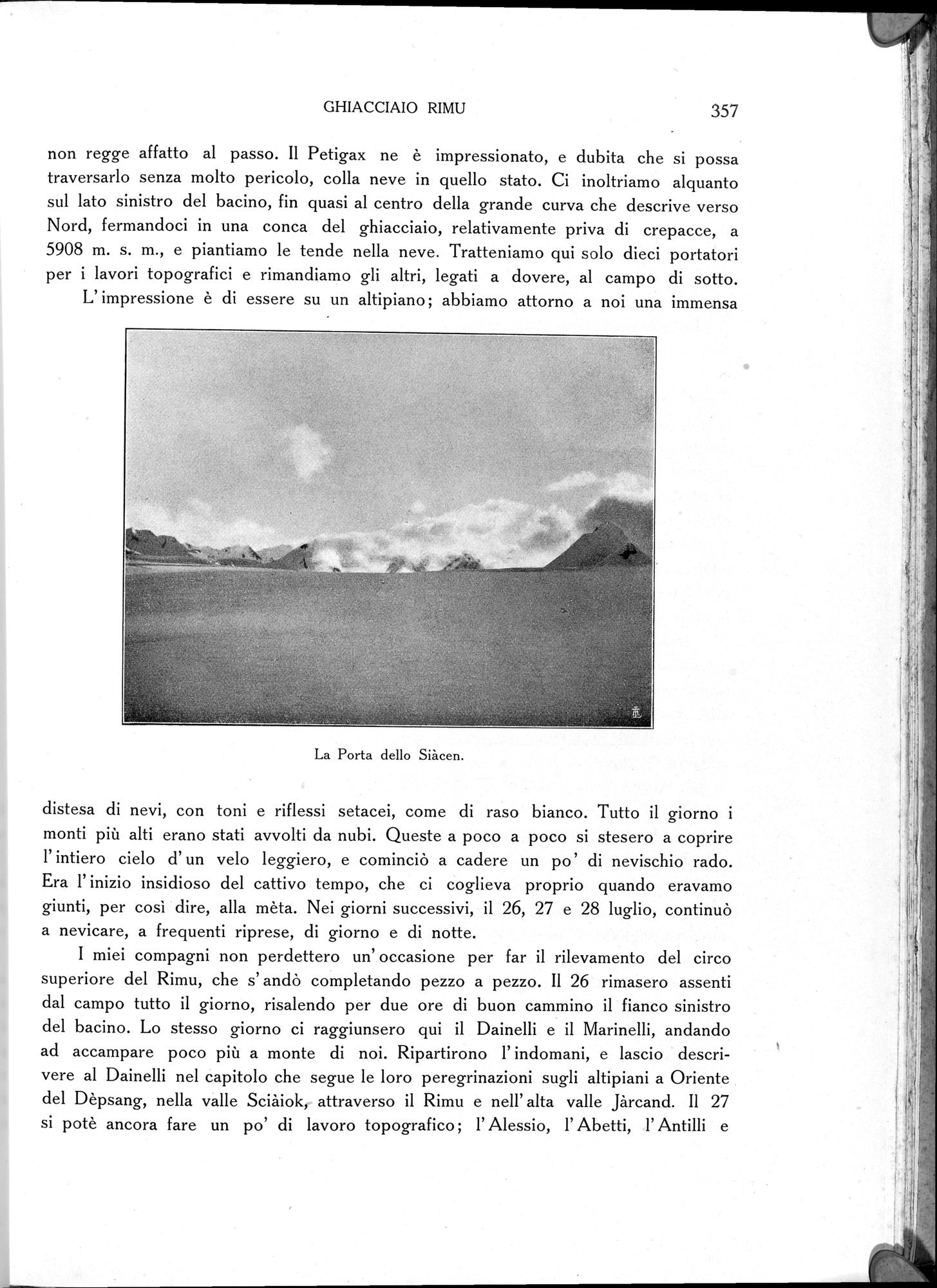 Storia della Spedizione Scientifica Italiana nel Himàlaia, Caracorùm e Turchestàn Cinese(1913-1914) : vol.1 / 429 ページ（白黒高解像度画像）