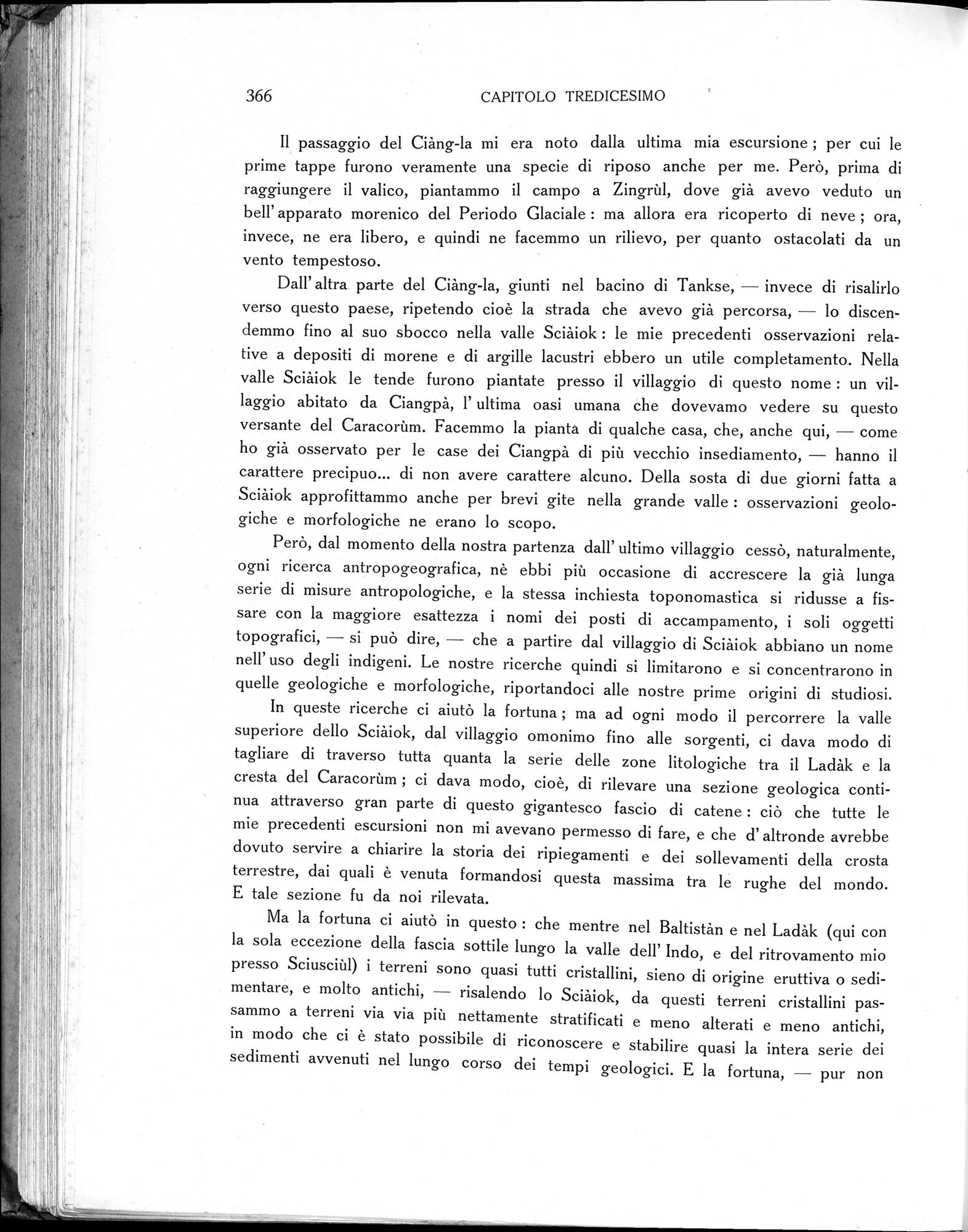 Storia della Spedizione Scientifica Italiana nel Himàlaia, Caracorùm e Turchestàn Cinese(1913-1914) : vol.1 / Page 438 (Grayscale High Resolution Image)