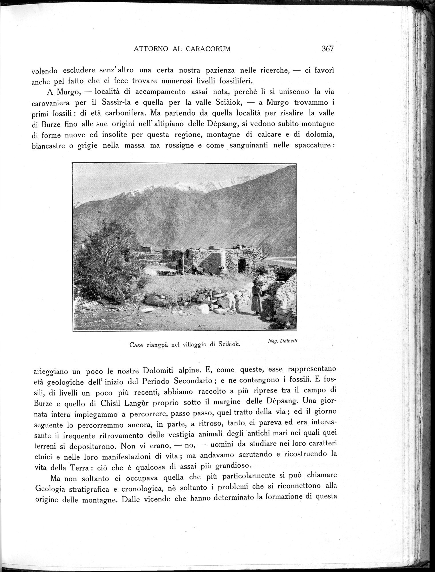 Storia della Spedizione Scientifica Italiana nel Himàlaia, Caracorùm e Turchestàn Cinese(1913-1914) : vol.1 / Page 439 (Grayscale High Resolution Image)