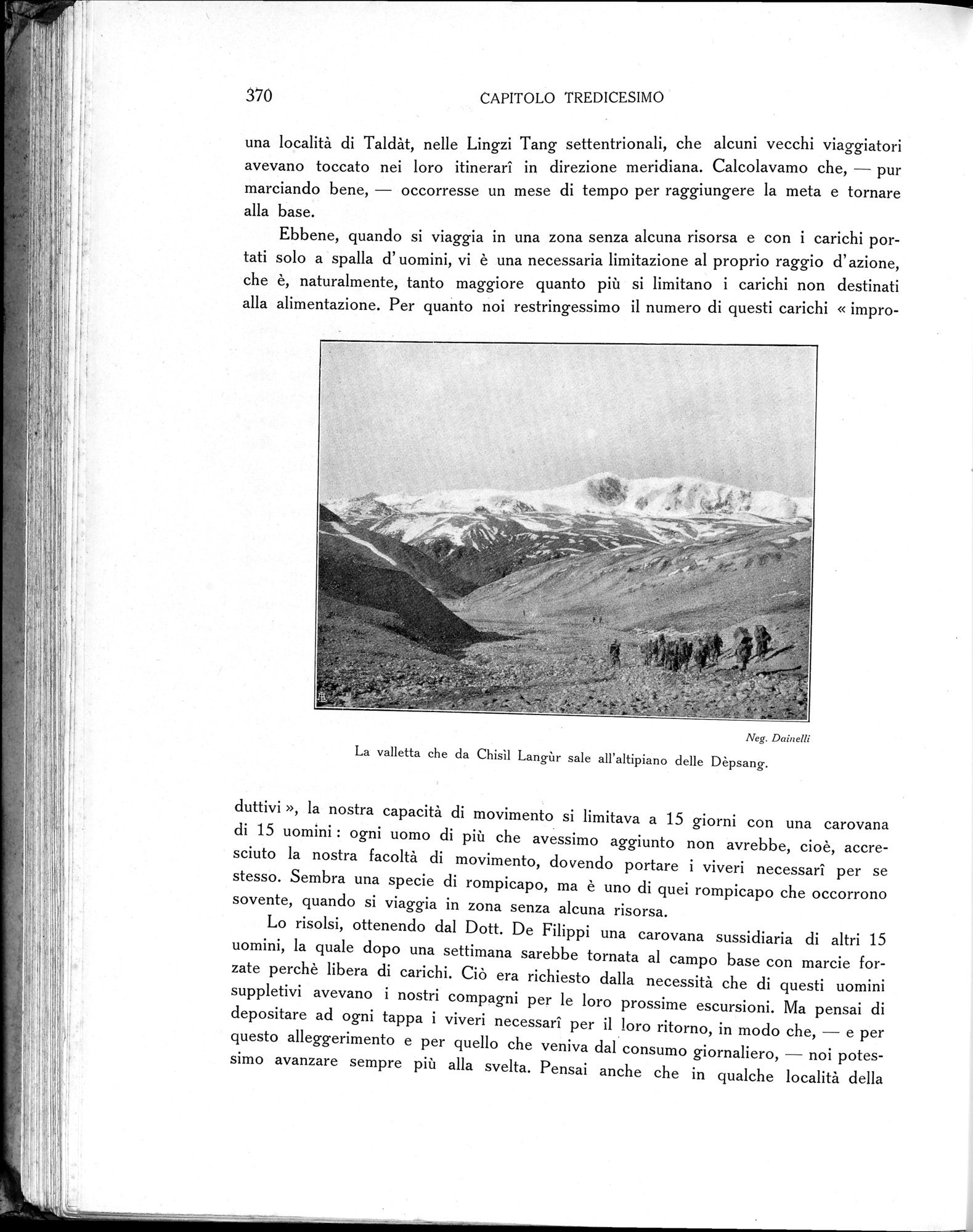 Storia della Spedizione Scientifica Italiana nel Himàlaia, Caracorùm e Turchestàn Cinese(1913-1914) : vol.1 / 442 ページ（白黒高解像度画像）