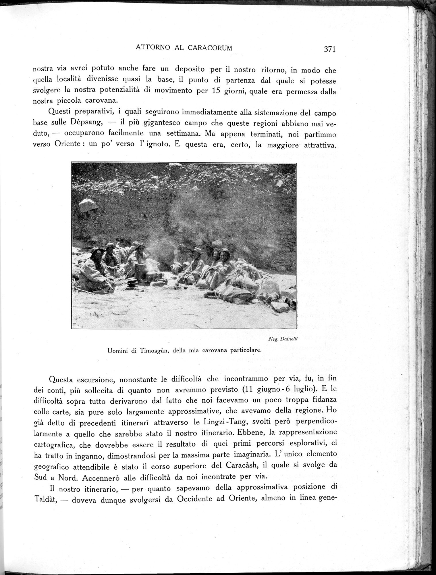 Storia della Spedizione Scientifica Italiana nel Himàlaia, Caracorùm e Turchestàn Cinese(1913-1914) : vol.1 / 443 ページ（白黒高解像度画像）
