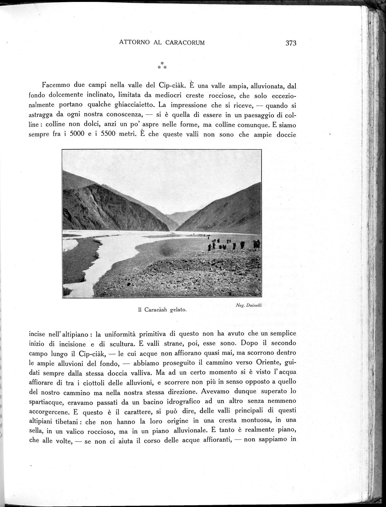 Storia della Spedizione Scientifica Italiana nel Himàlaia, Caracorùm e Turchestàn Cinese(1913-1914) : vol.1 / Page 445 (Grayscale High Resolution Image)