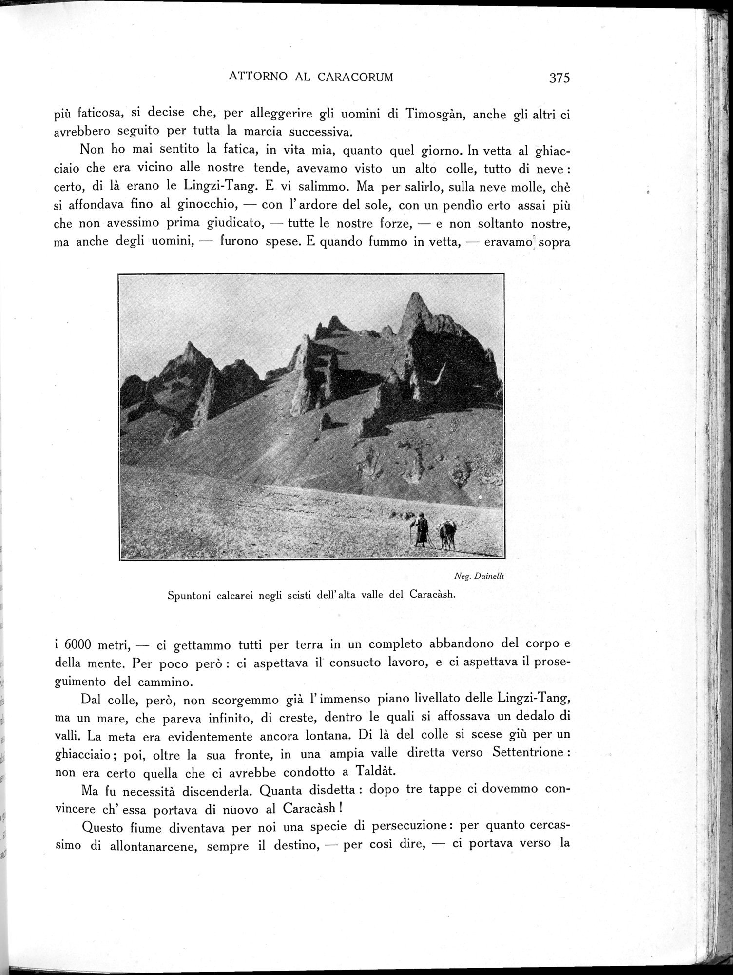 Storia della Spedizione Scientifica Italiana nel Himàlaia, Caracorùm e Turchestàn Cinese(1913-1914) : vol.1 / 447 ページ（白黒高解像度画像）